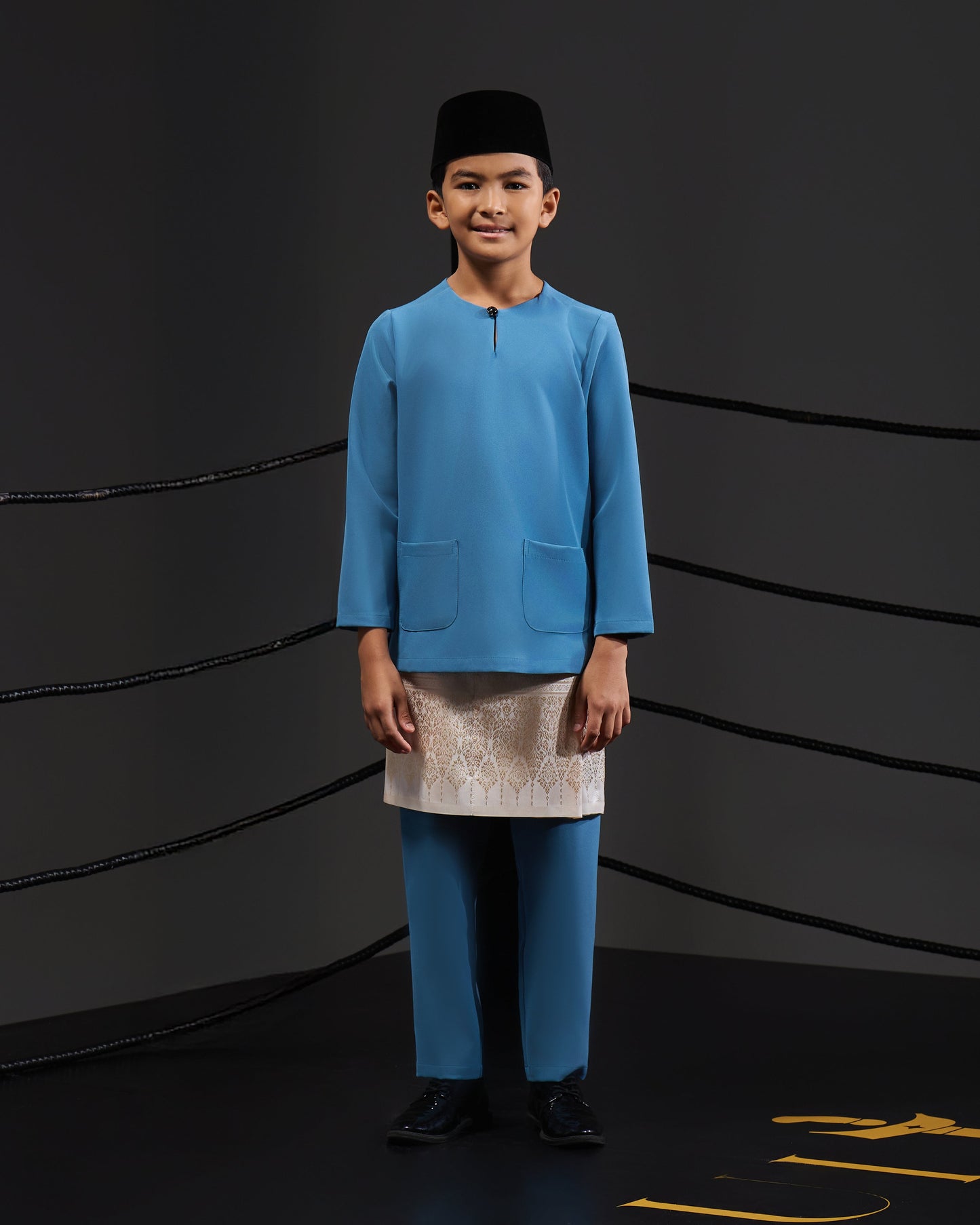 MINOR DEFECT ARJUNA TELUK BELANGA KIDS (DIAMOND TEAL BLUE)