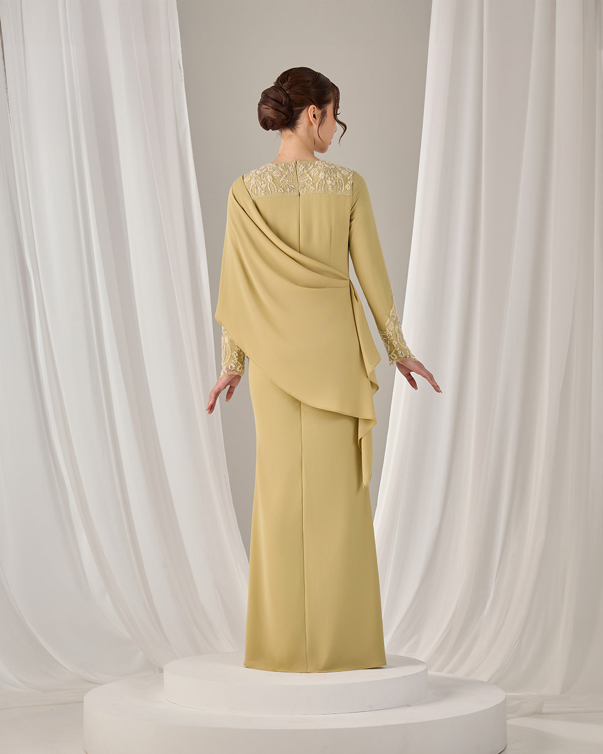 ZAYRA DRESS (GINGER YELLOW)