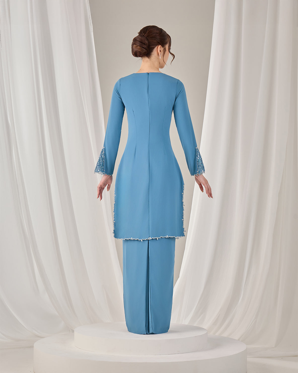 MINOR DEFECT NOURIE KURUNG (DIAMOND TEAL BLUE)