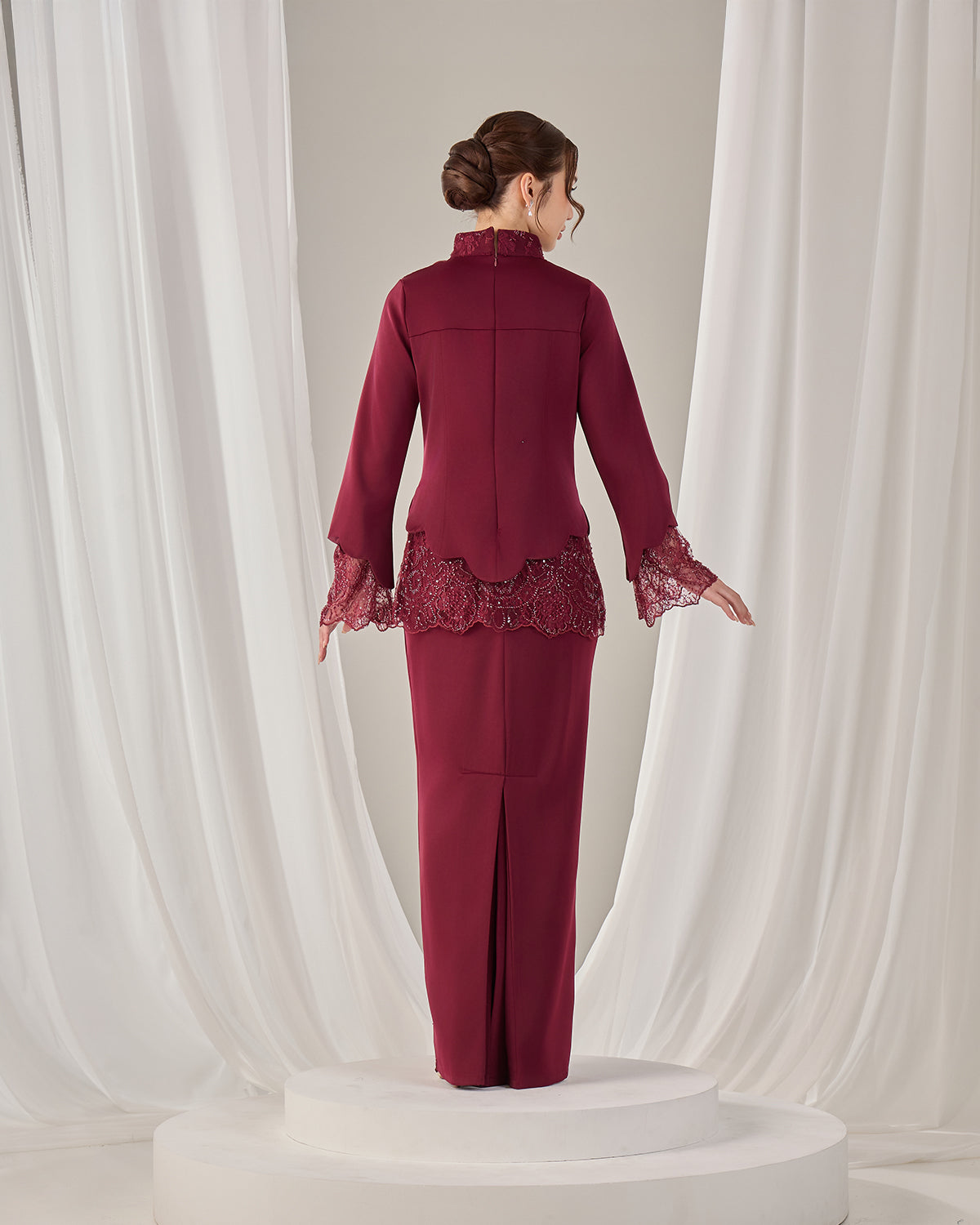 REYNA KURUNG (BURGUNDY)