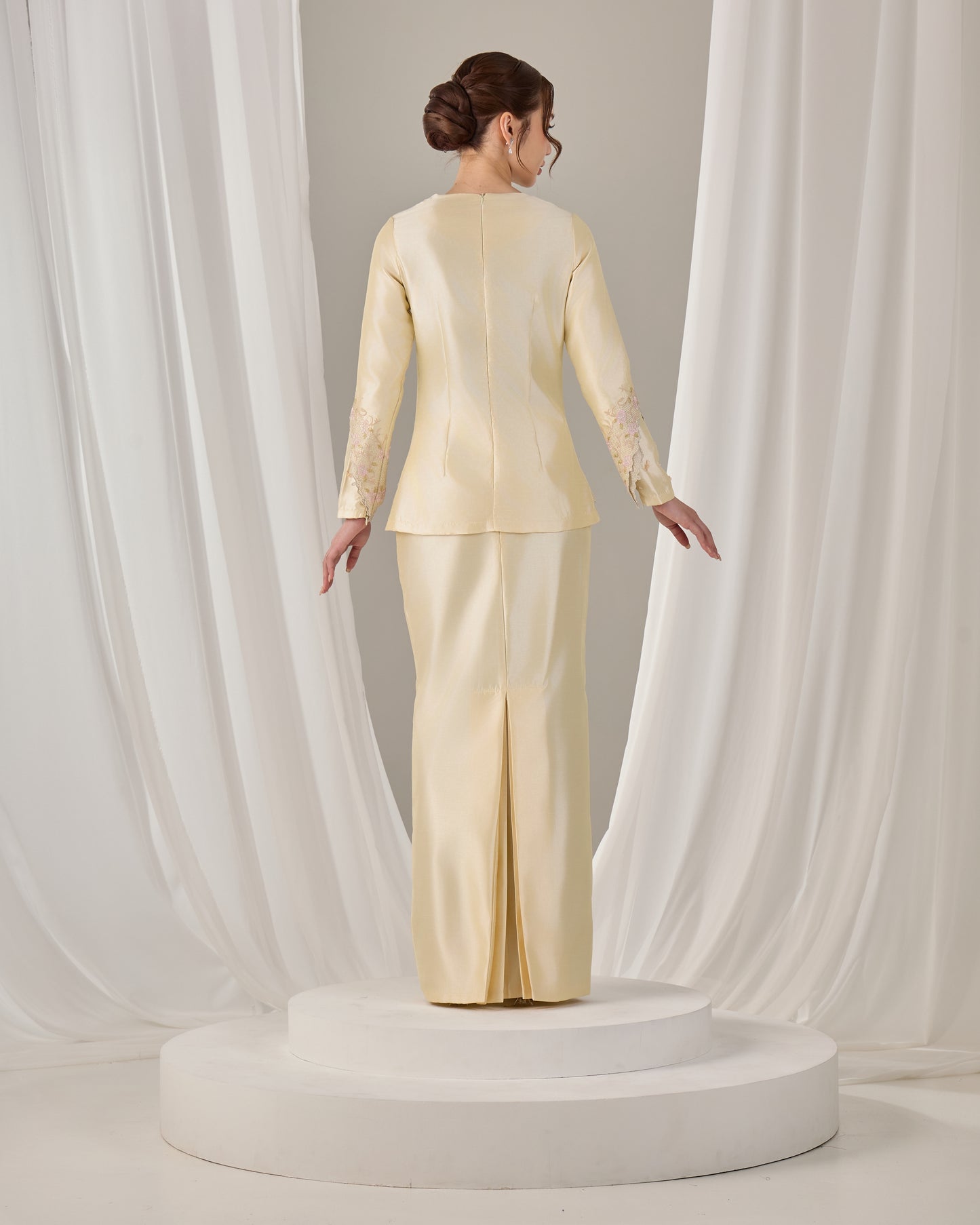 KATHRYN MINI KURUNG (SOFT YELLOW)