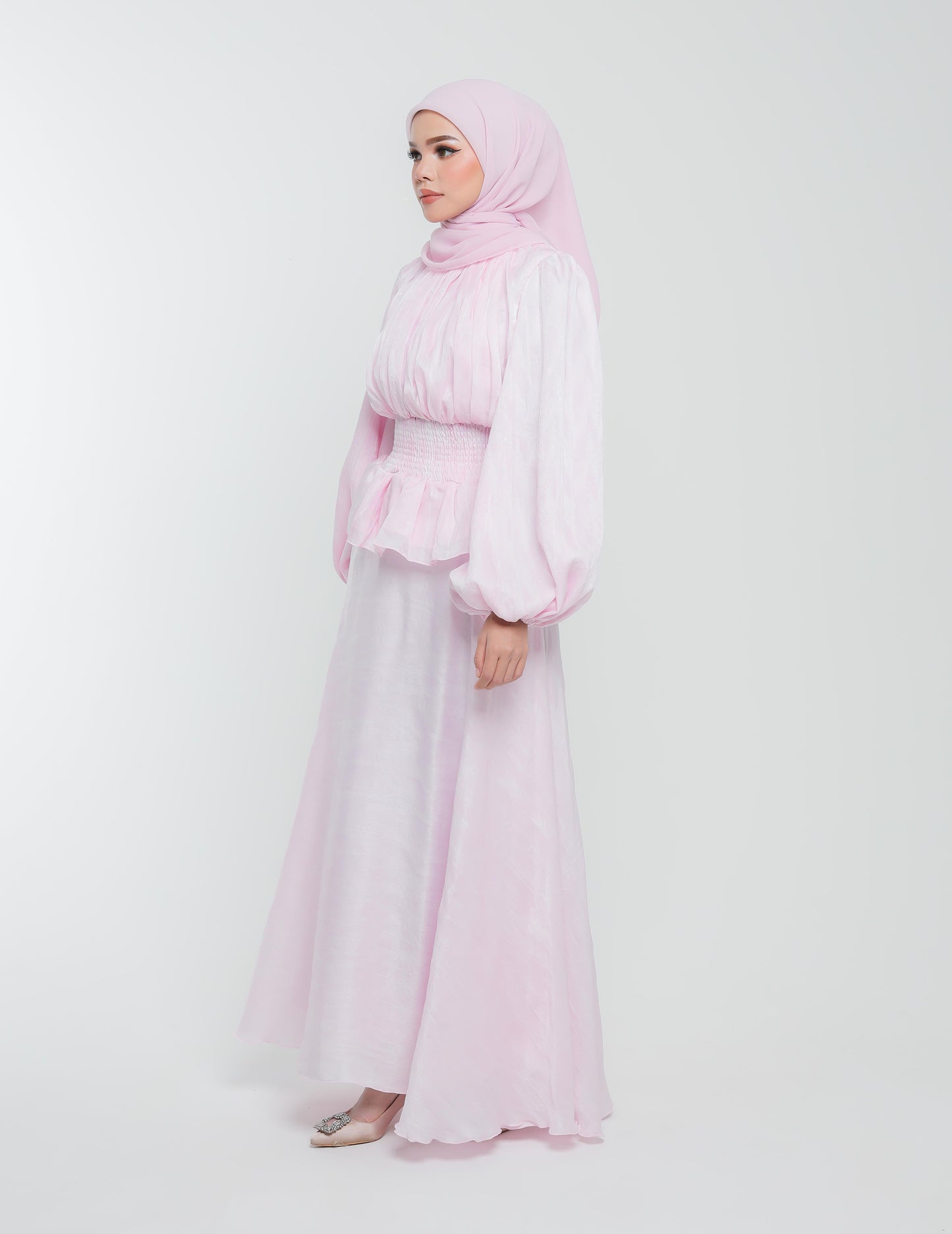 DORA DRESS (LILAC)