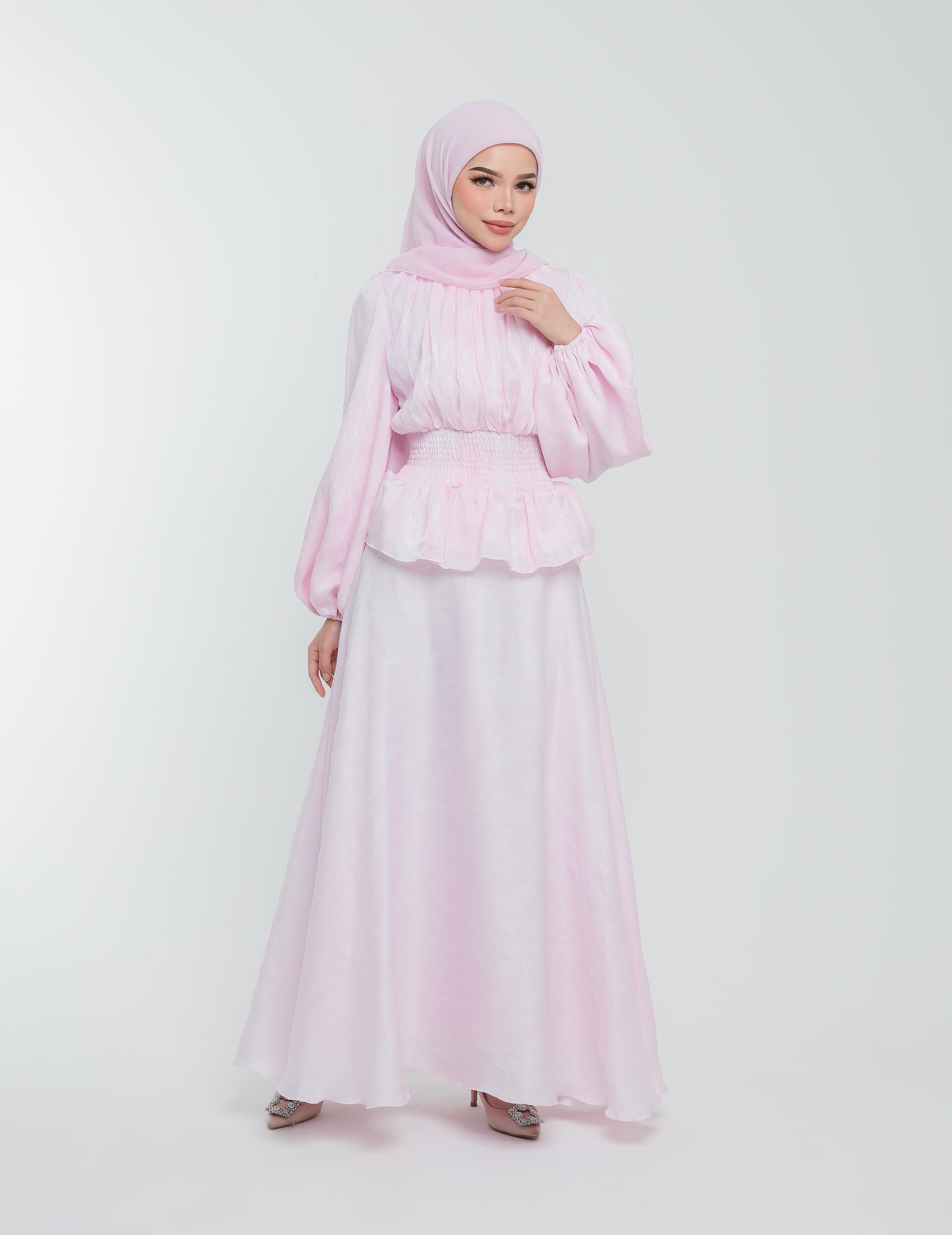 DORA DRESS (LILAC)