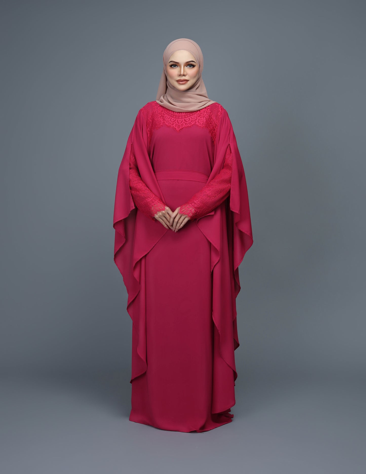 RAYNA ABAYA (MAGENTA)