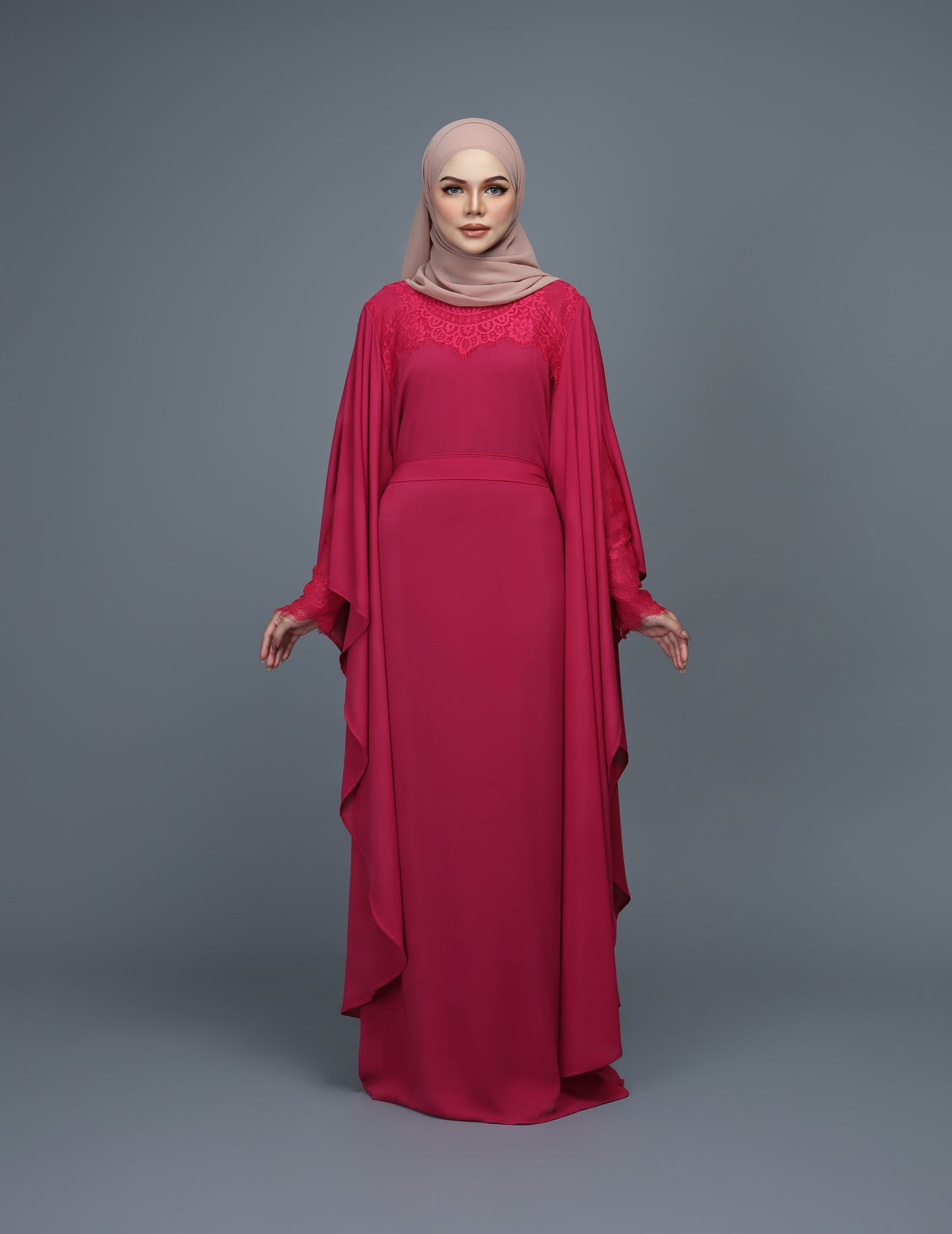 RAYNA ABAYA (MAGENTA)
