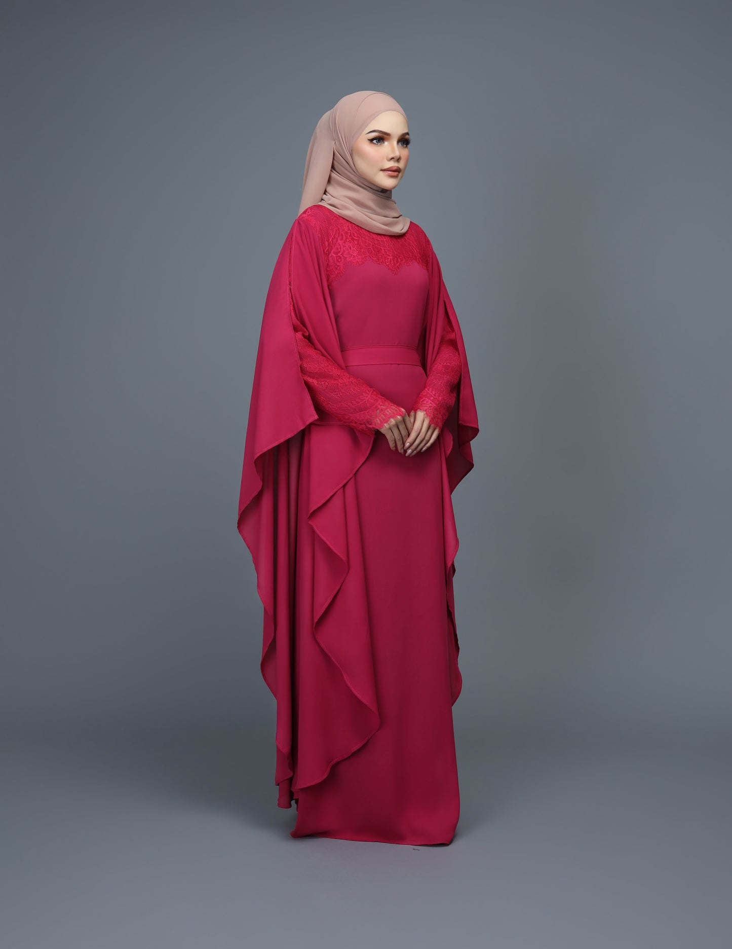 RAYNA ABAYA (MAGENTA)