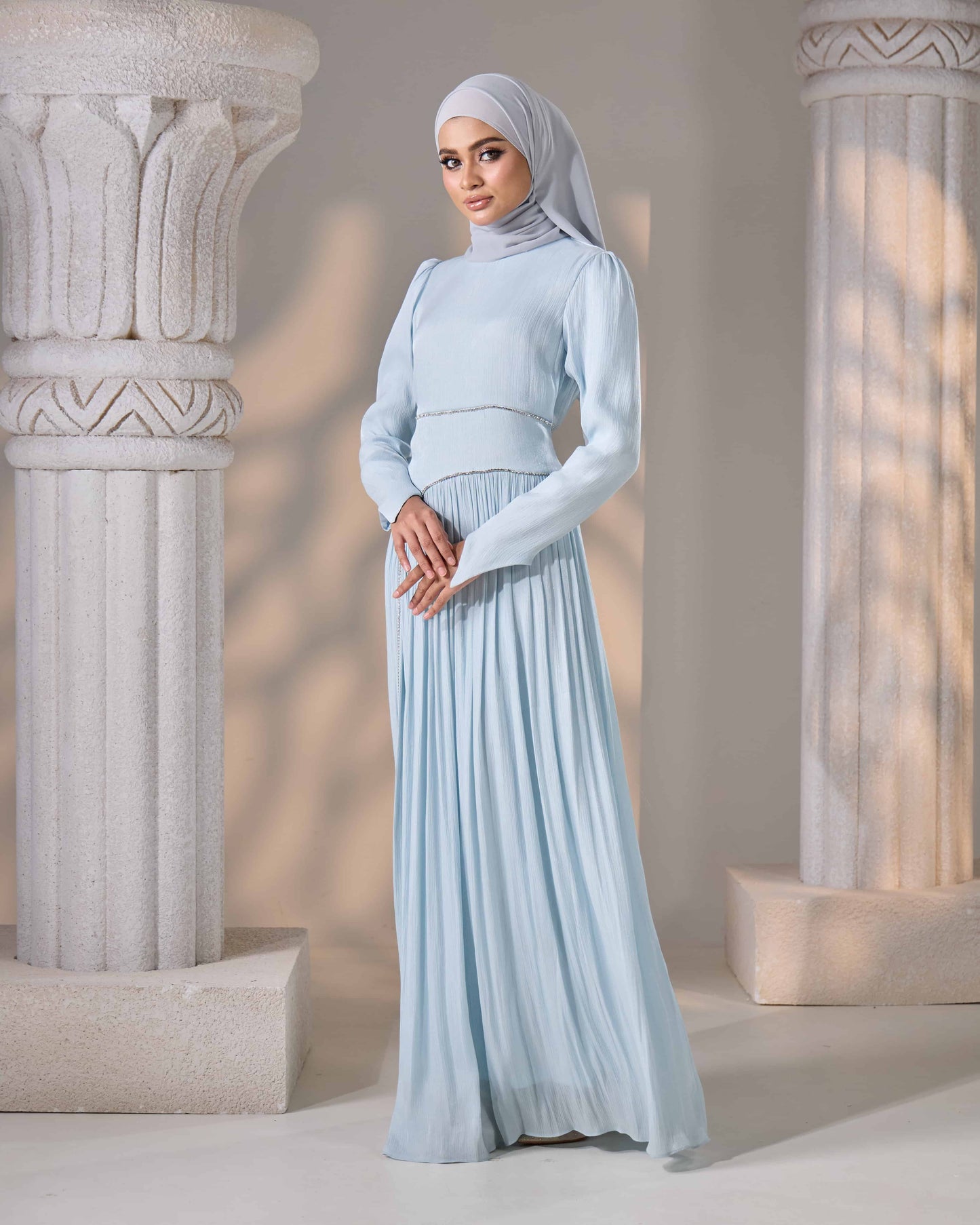 KASRA DRESS (BABY BLUE)