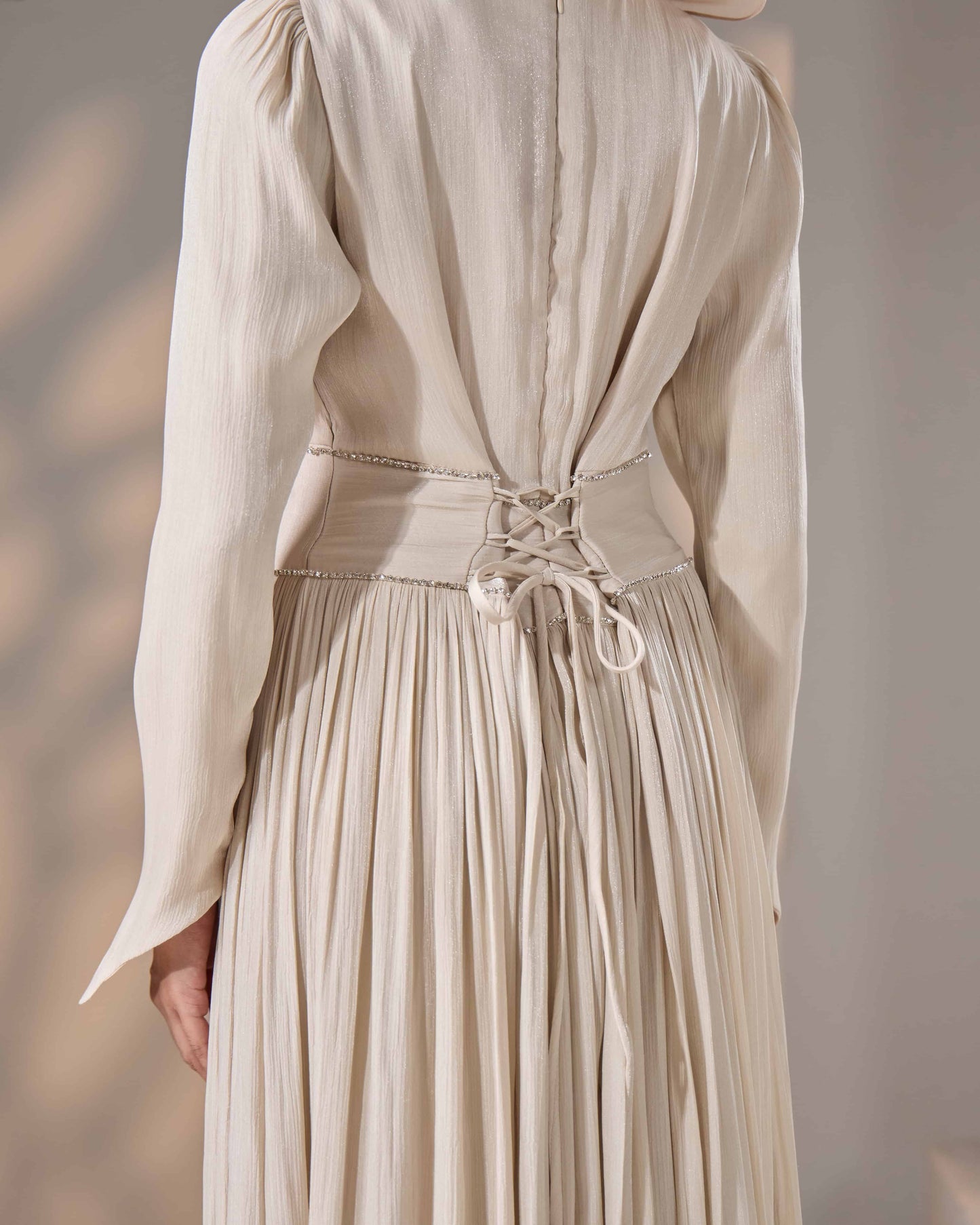 KASRA DRESS (CHAMPAGNE)
