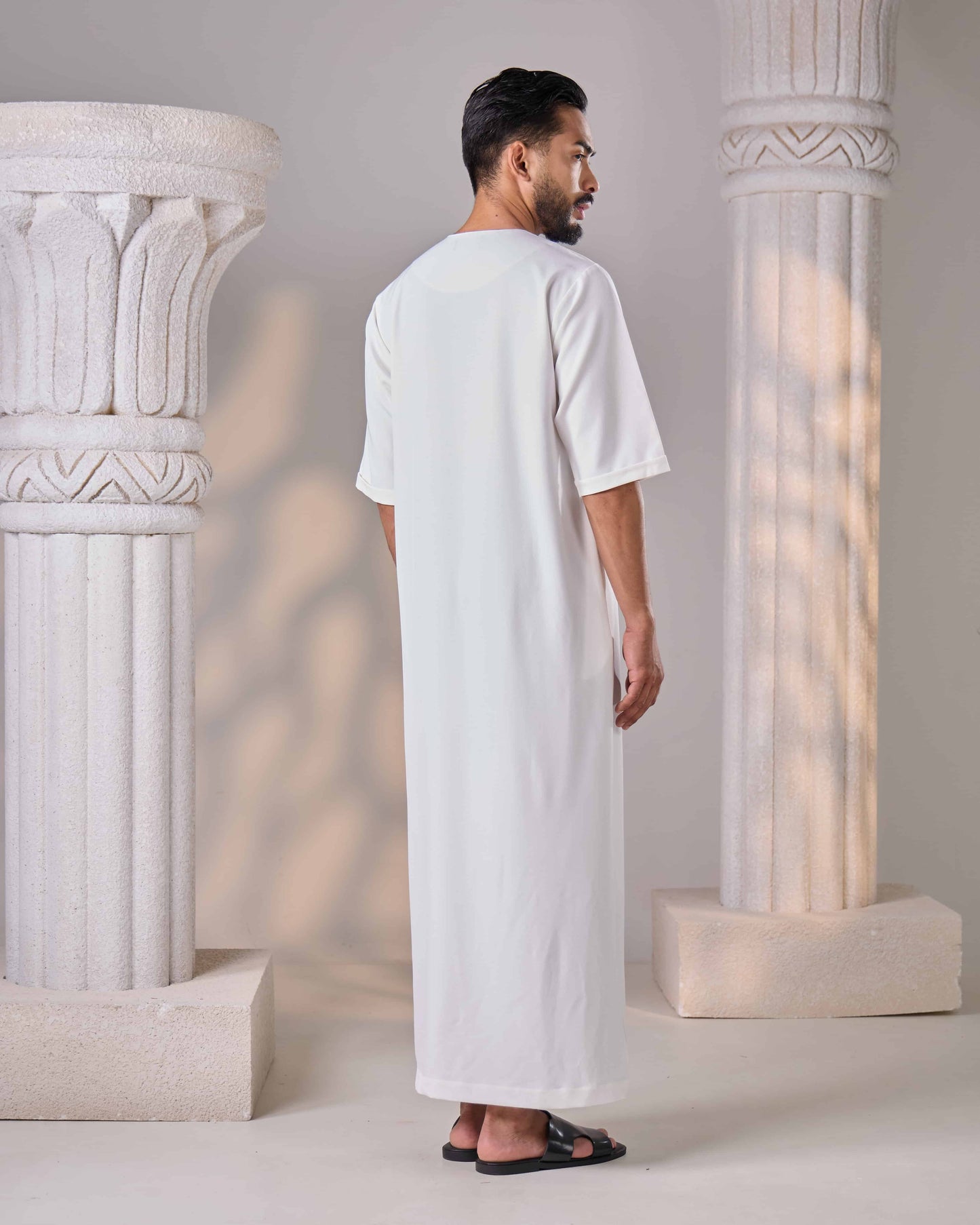 MINOR DEFECT JUBAH NAWFAL (OFF WHITE)