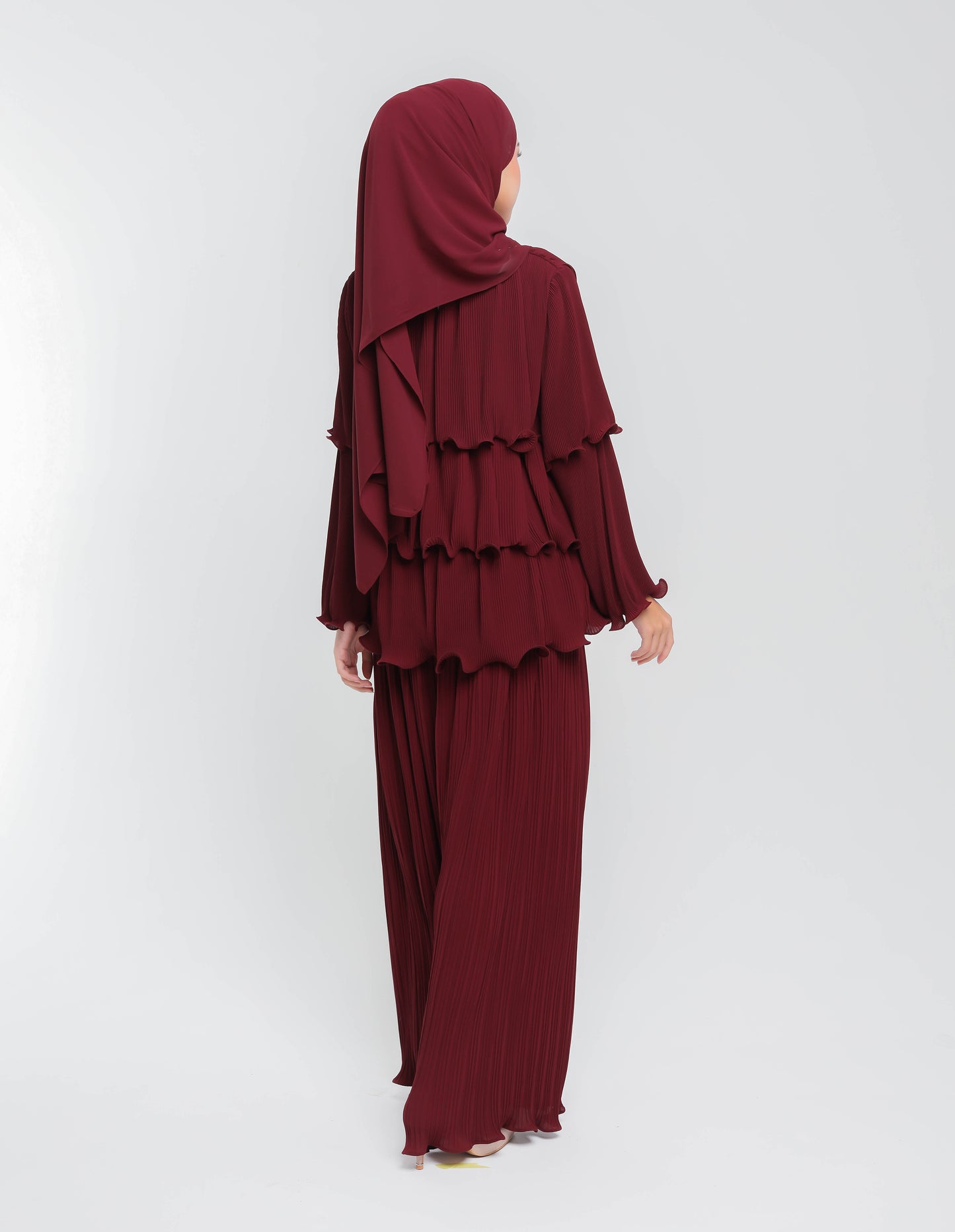 OCEANA SUIT (BURGUNDY)
