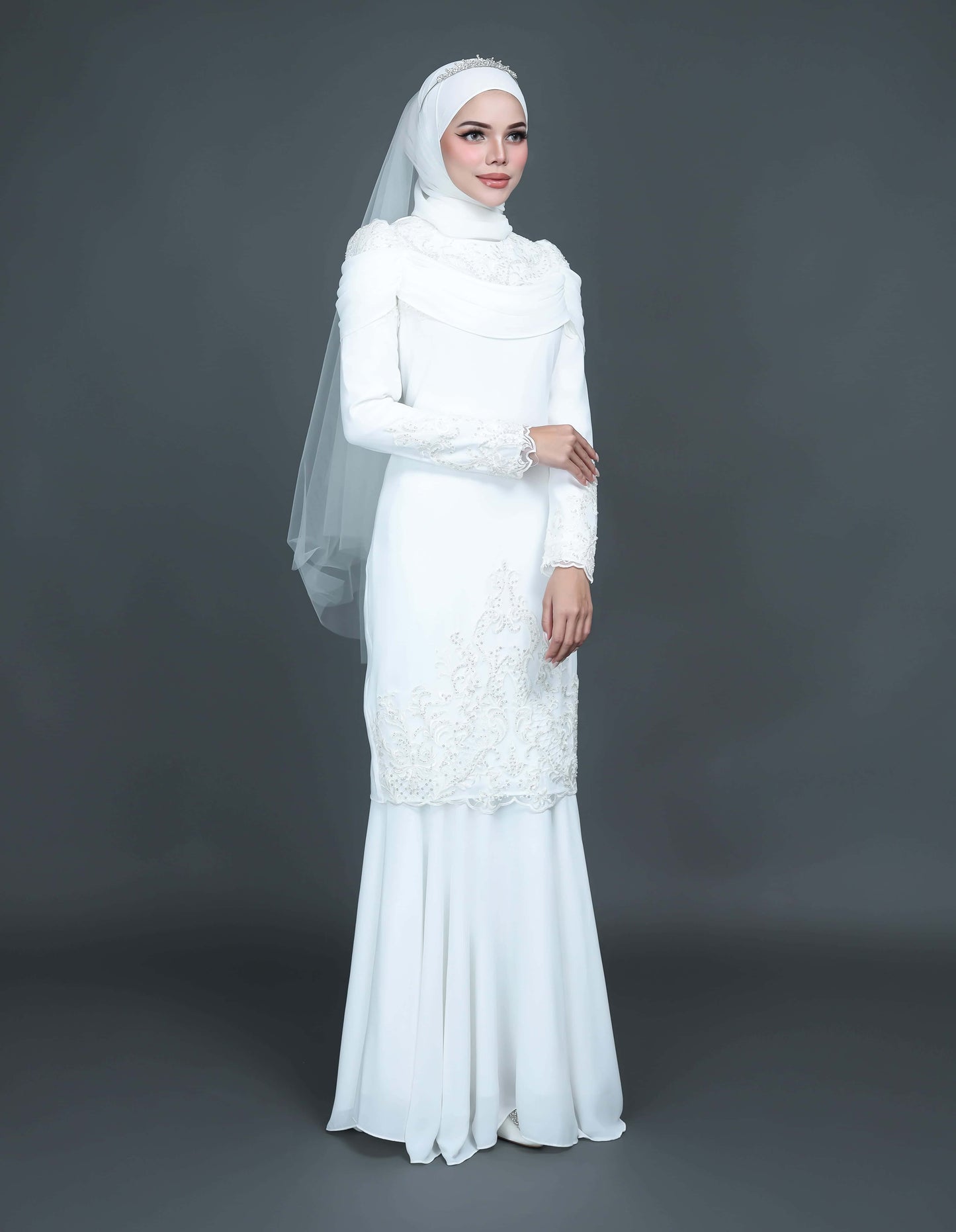 RAYFA KURUNG (OFF WHITE)