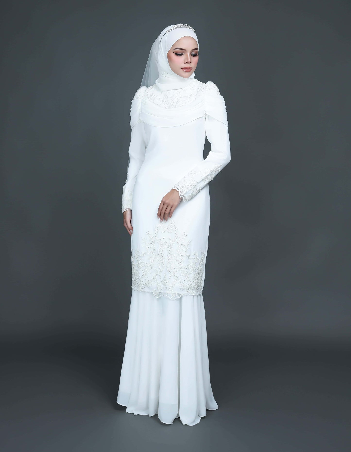 RAYFA KURUNG (OFF WHITE)