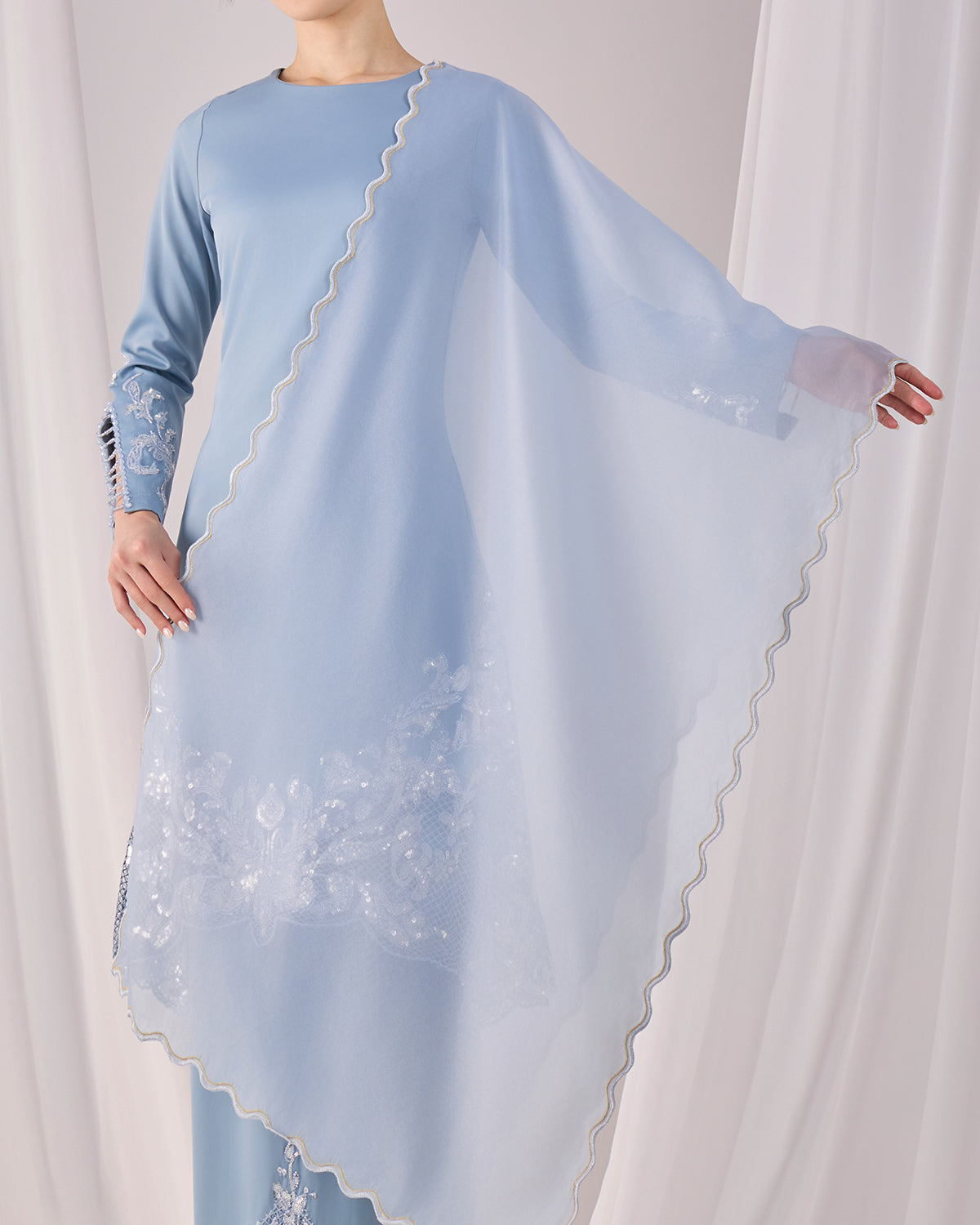 NEA SELENDANG (ASH BLUE)