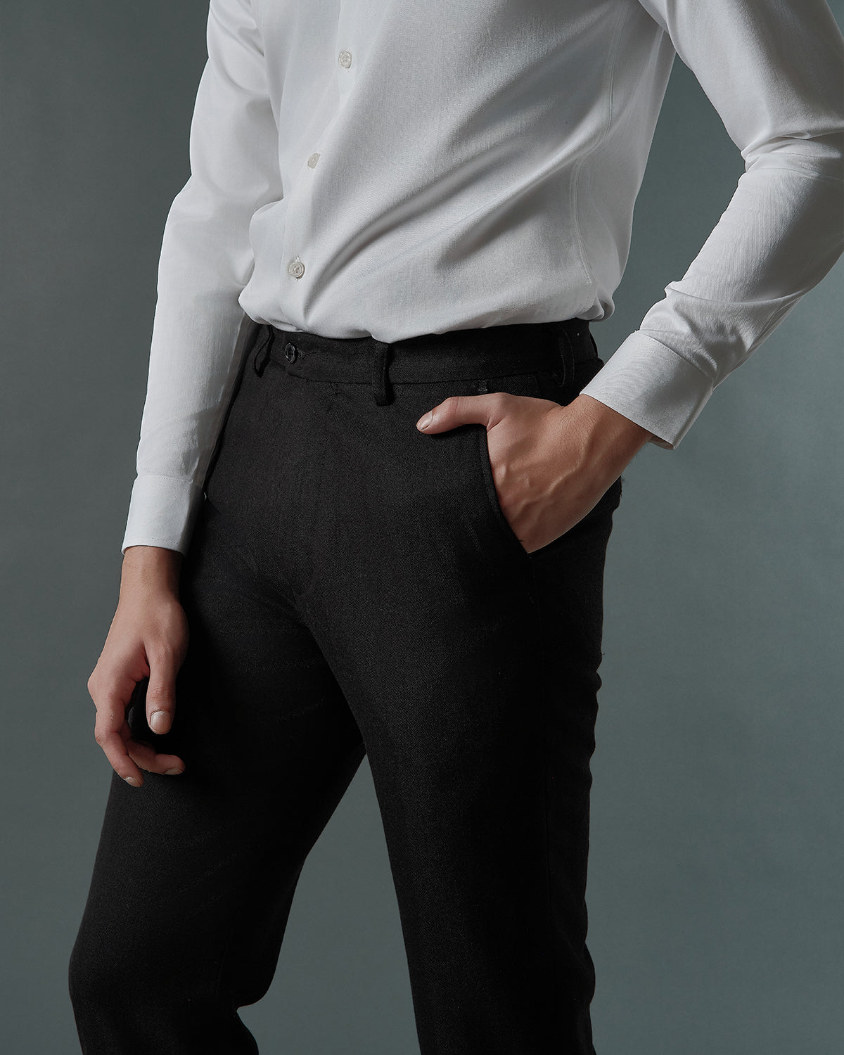 THE ALDEN SINGLE BREASTED SUIT (BLACK)
