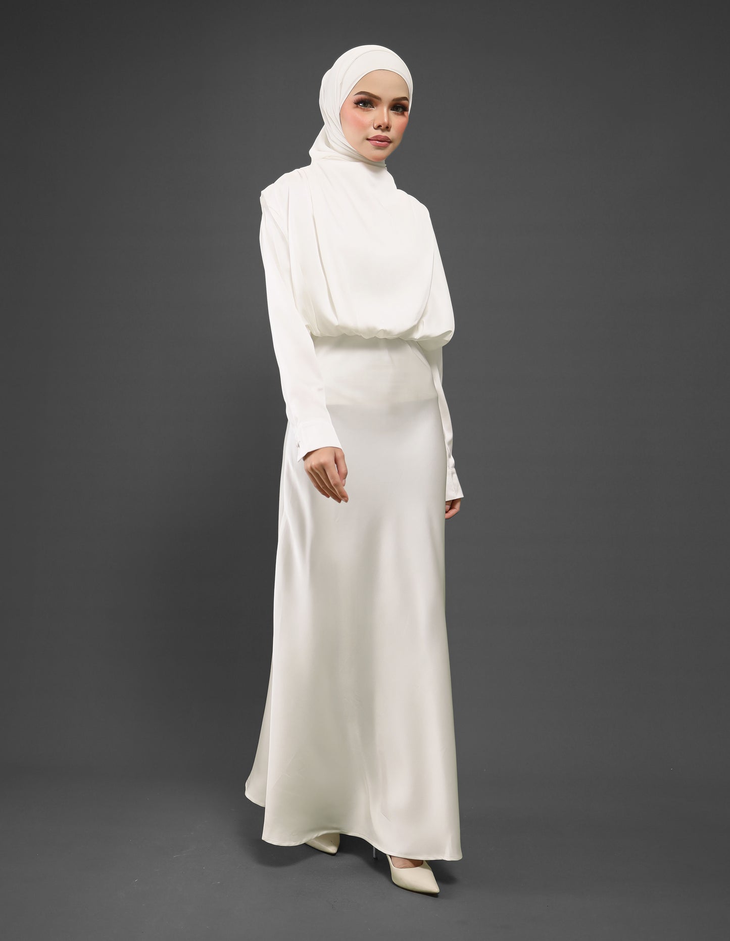 LAURENT DRESS (OFF WHITE)