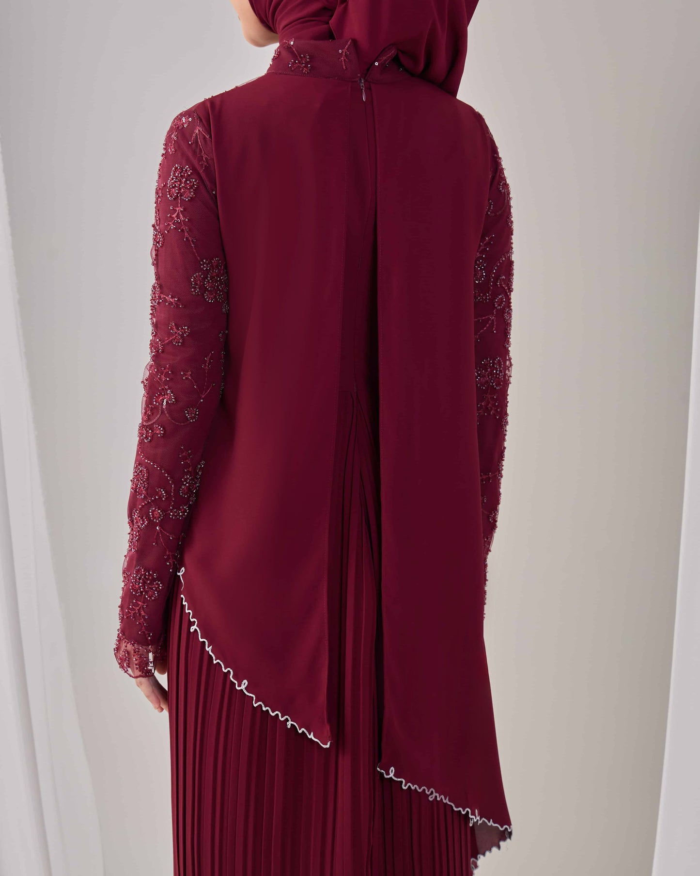 EMARA KURUNG (BURGUNDY)