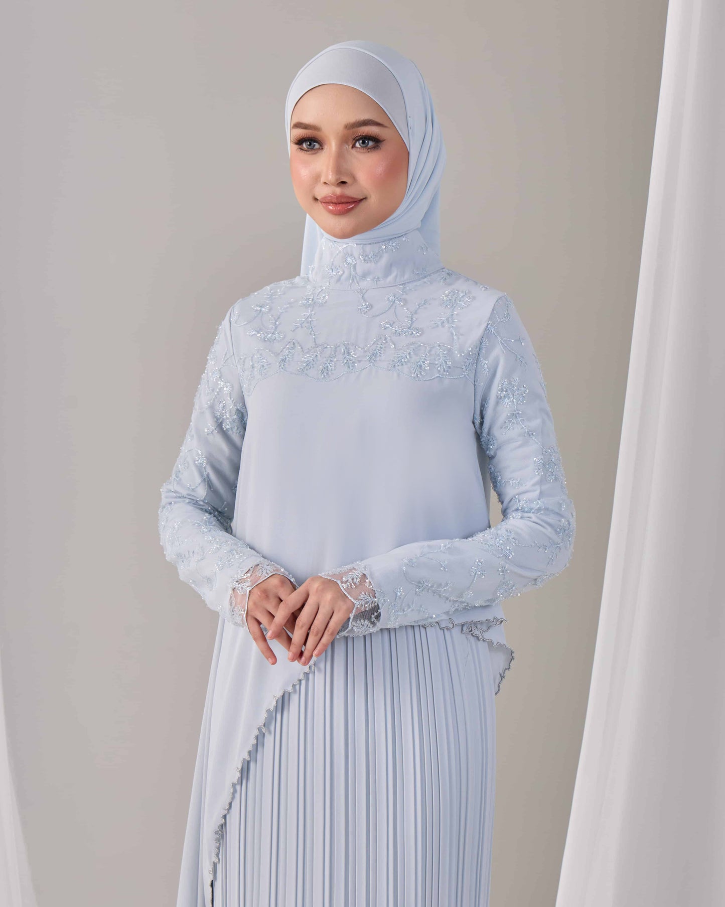 EMARA KURUNG (POWDER BLUE)