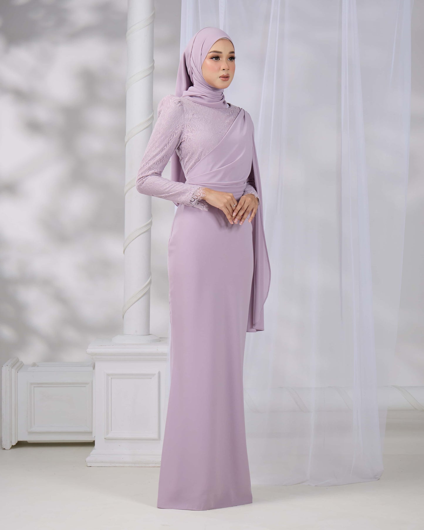 BRYNDA DRESS (LAVENDER)