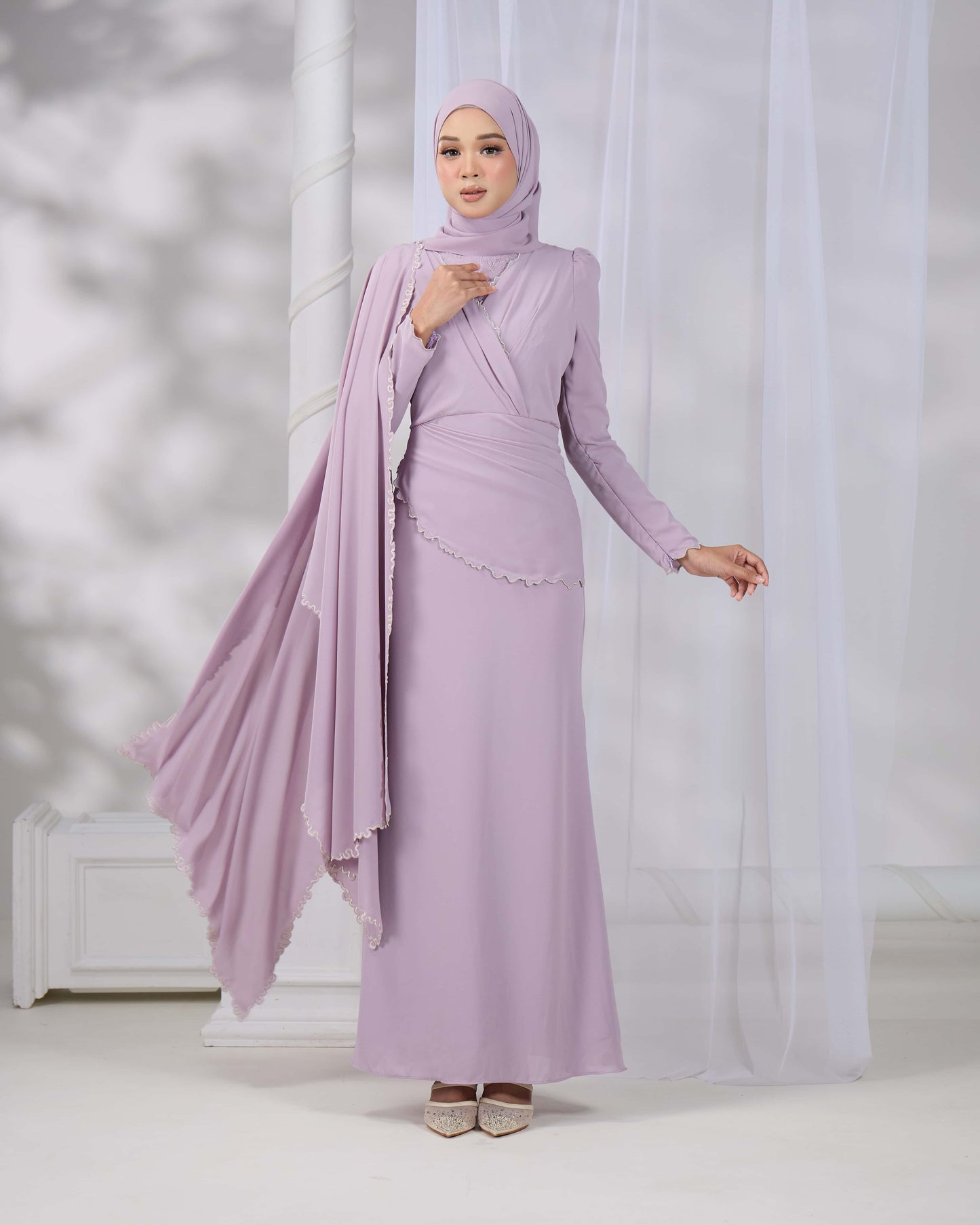 TIHANI DRESS (LAVENDER)