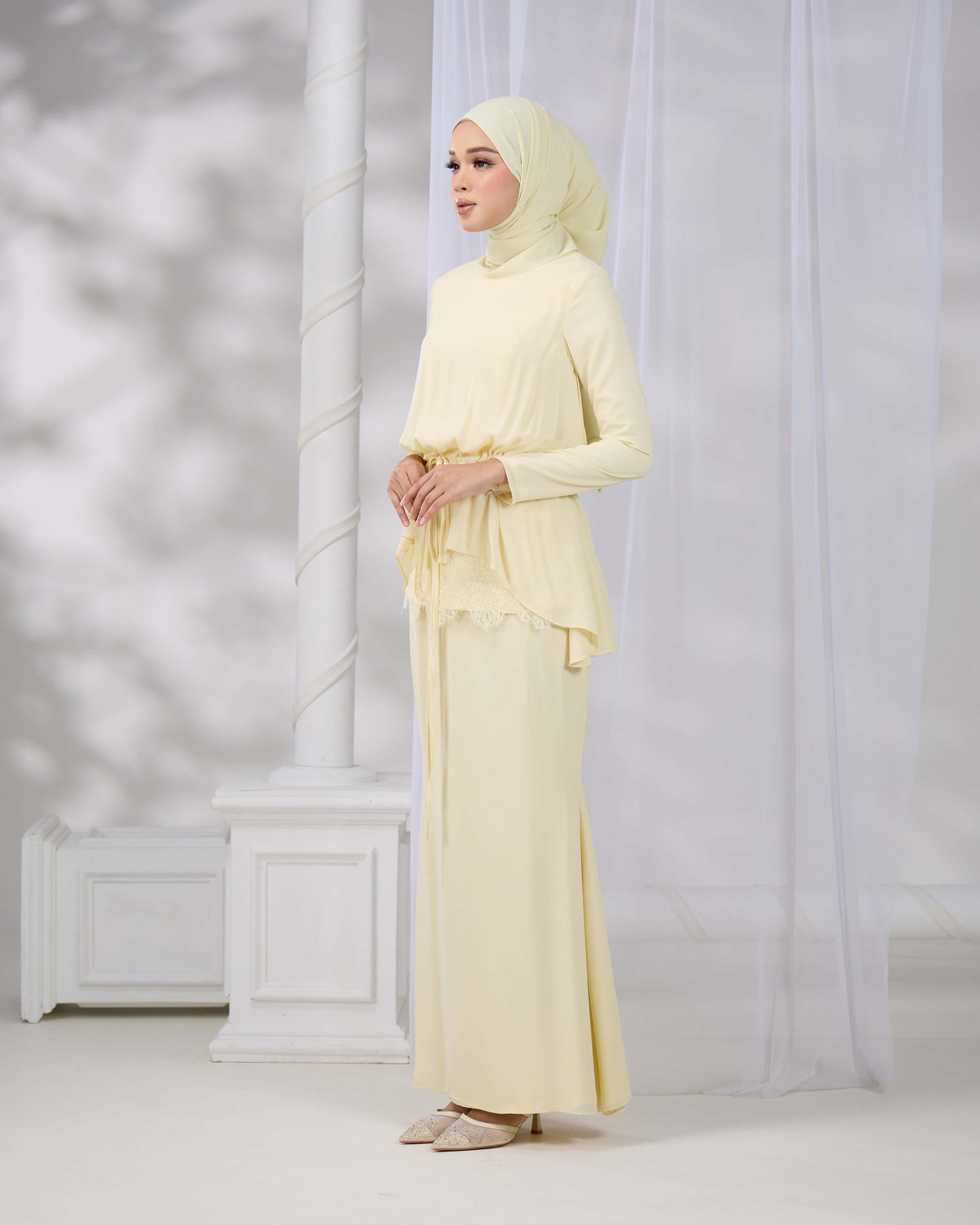 MELIA KURUNG (LIGHT YELLOW)