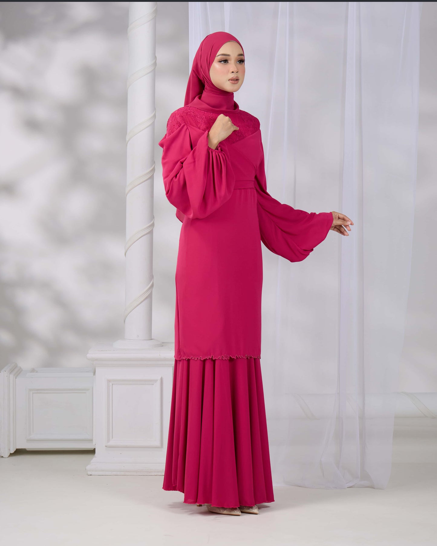 ELVINA KURUNG (FUCHSIA)