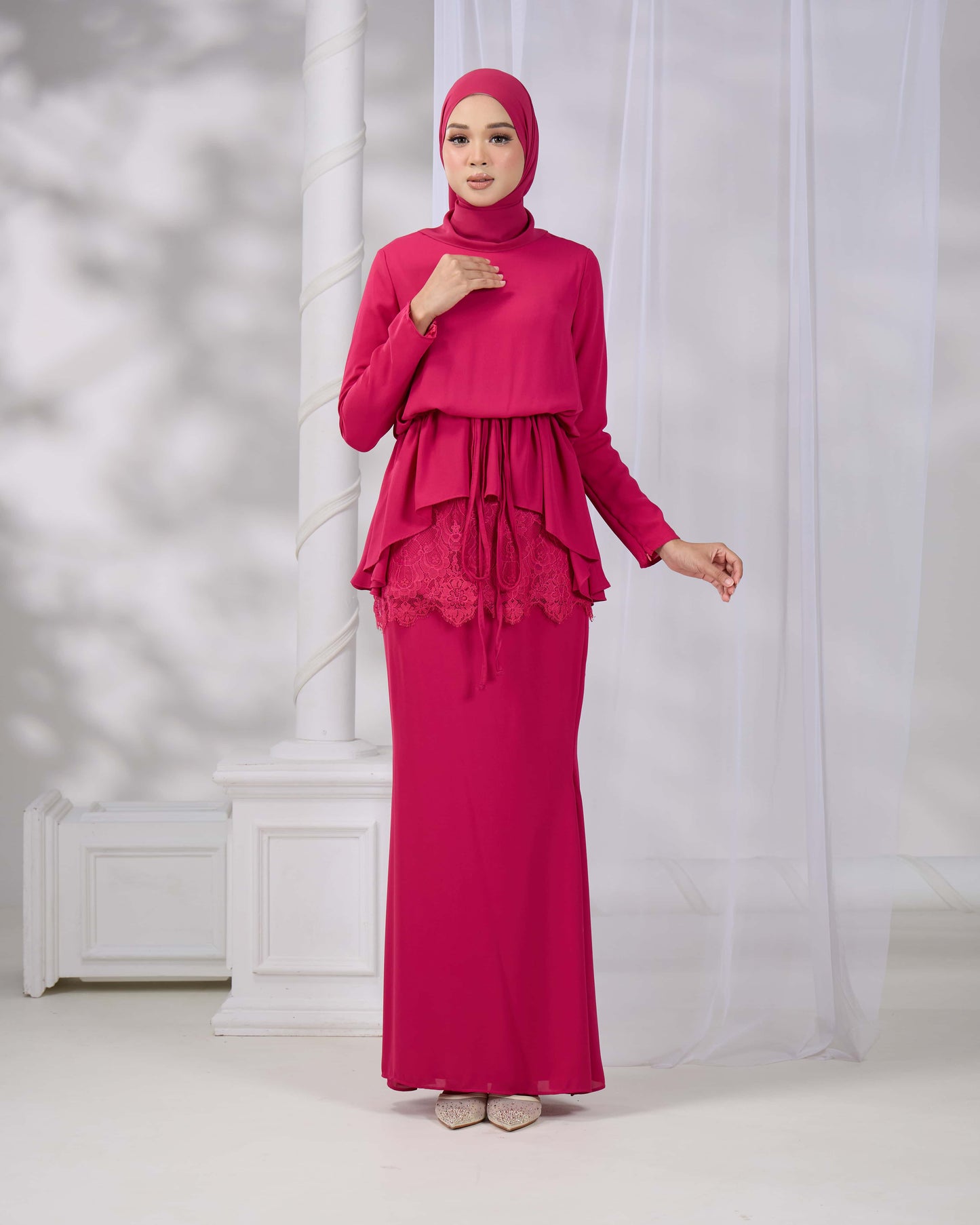MELIA KURUNG (FUCHSIA)