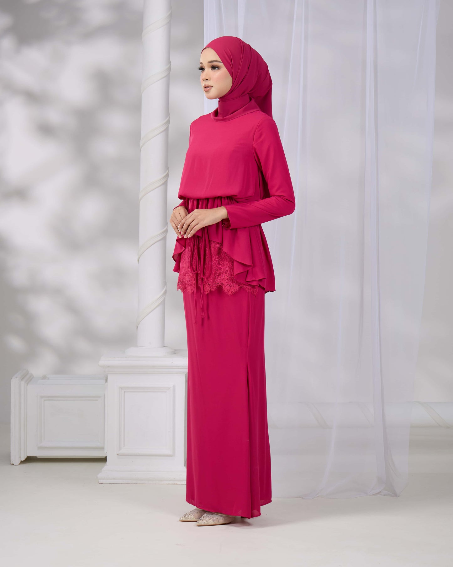 MELIA KURUNG (FUCHSIA)
