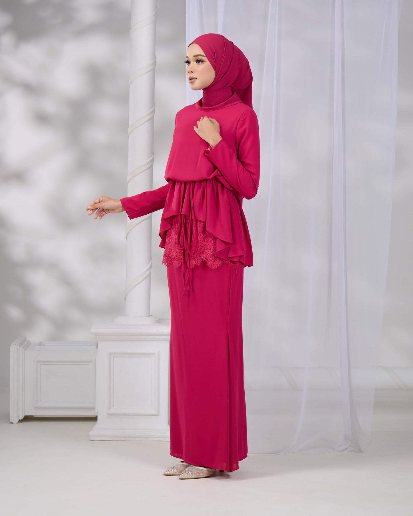 MELIA KURUNG (FUCHSIA)