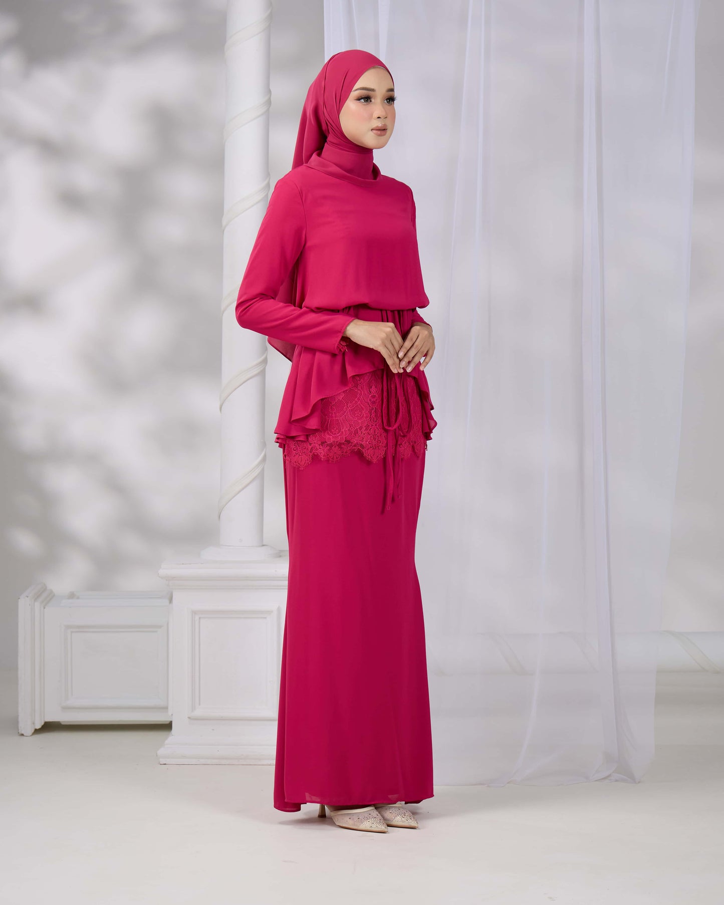 MELIA KURUNG (FUCHSIA)