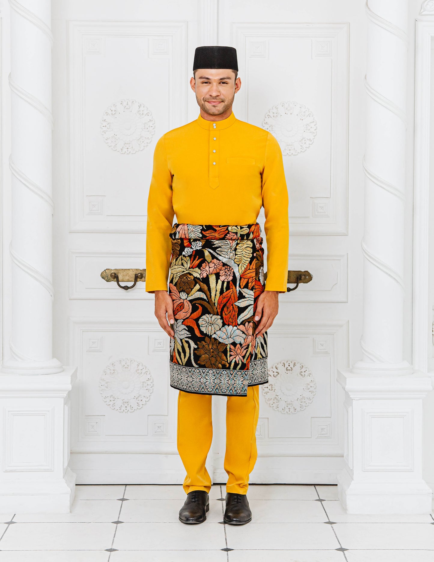 BAJU MELAYU (MUSTARD)