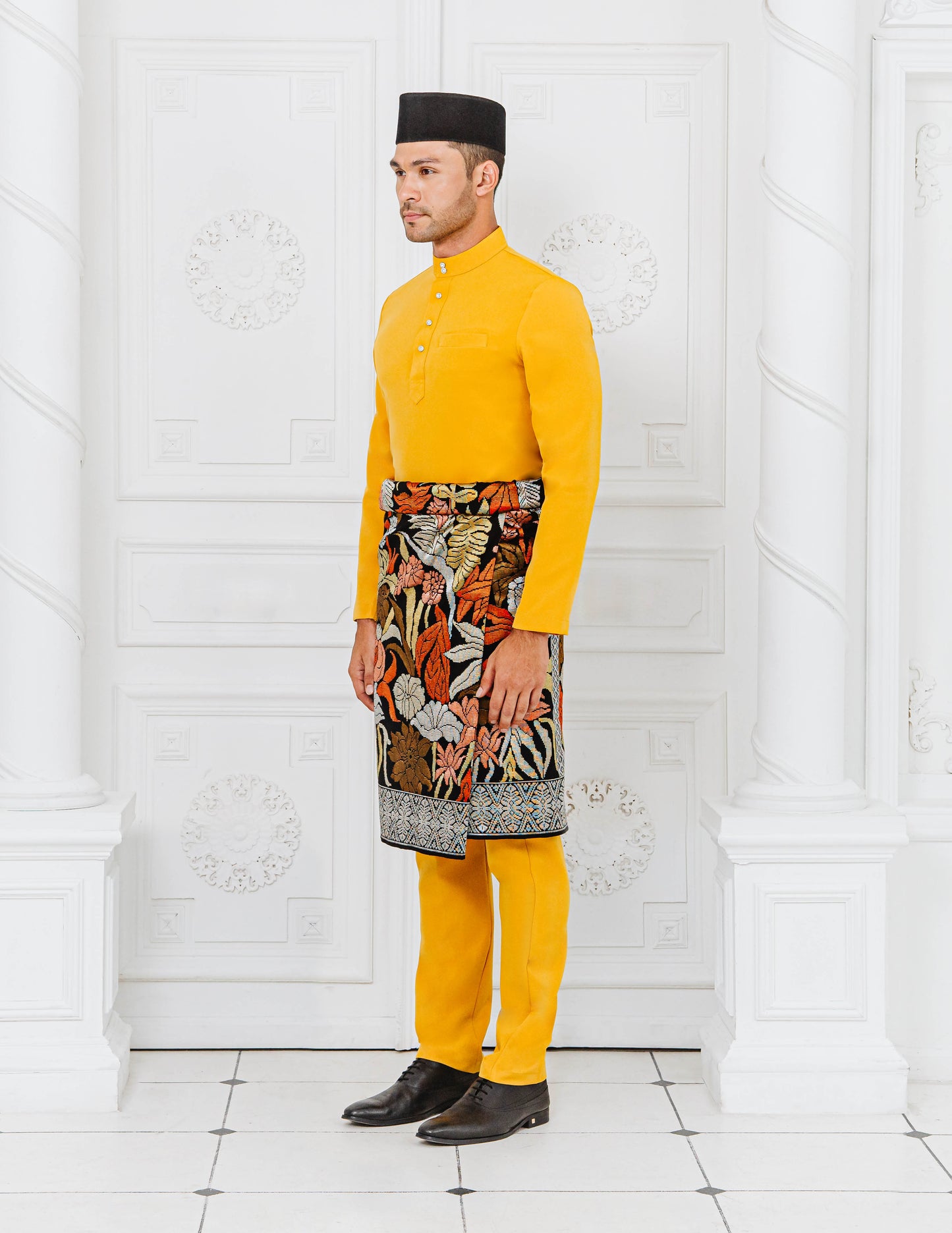 BAJU MELAYU (MUSTARD)