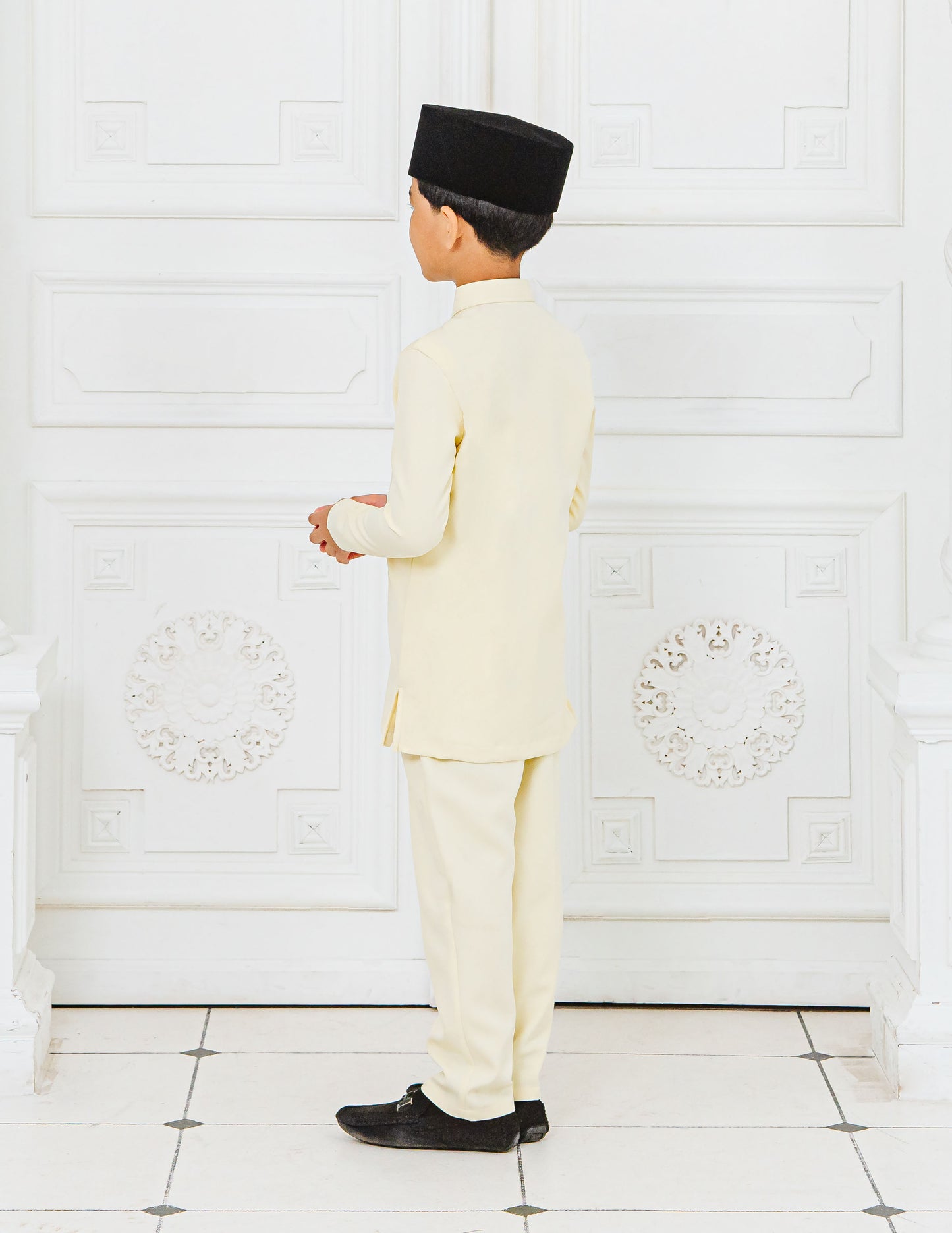 BAJU MELAYU KIDS (LIGHT YELLOW)