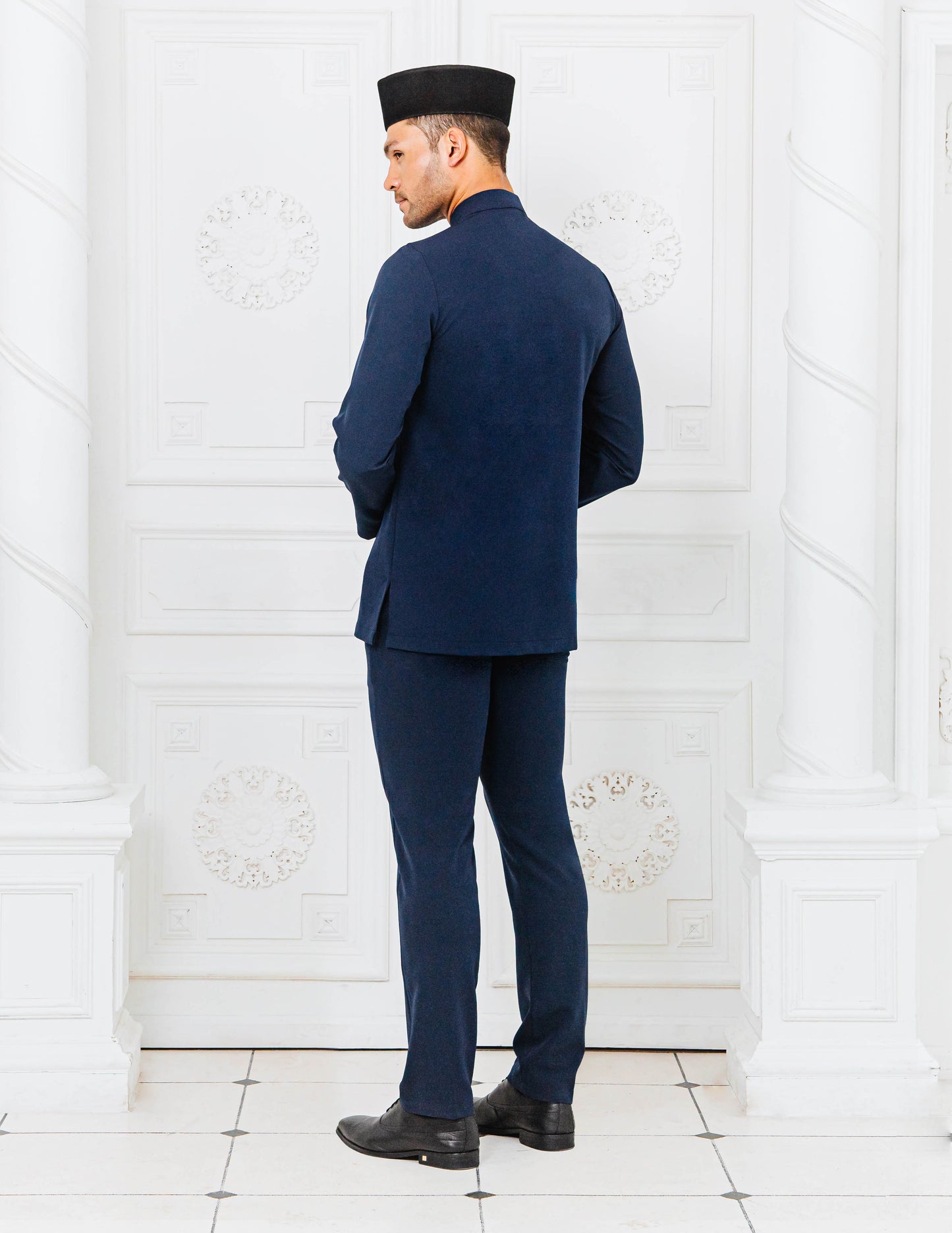BAJU MELAYU (NAVY BLUE)