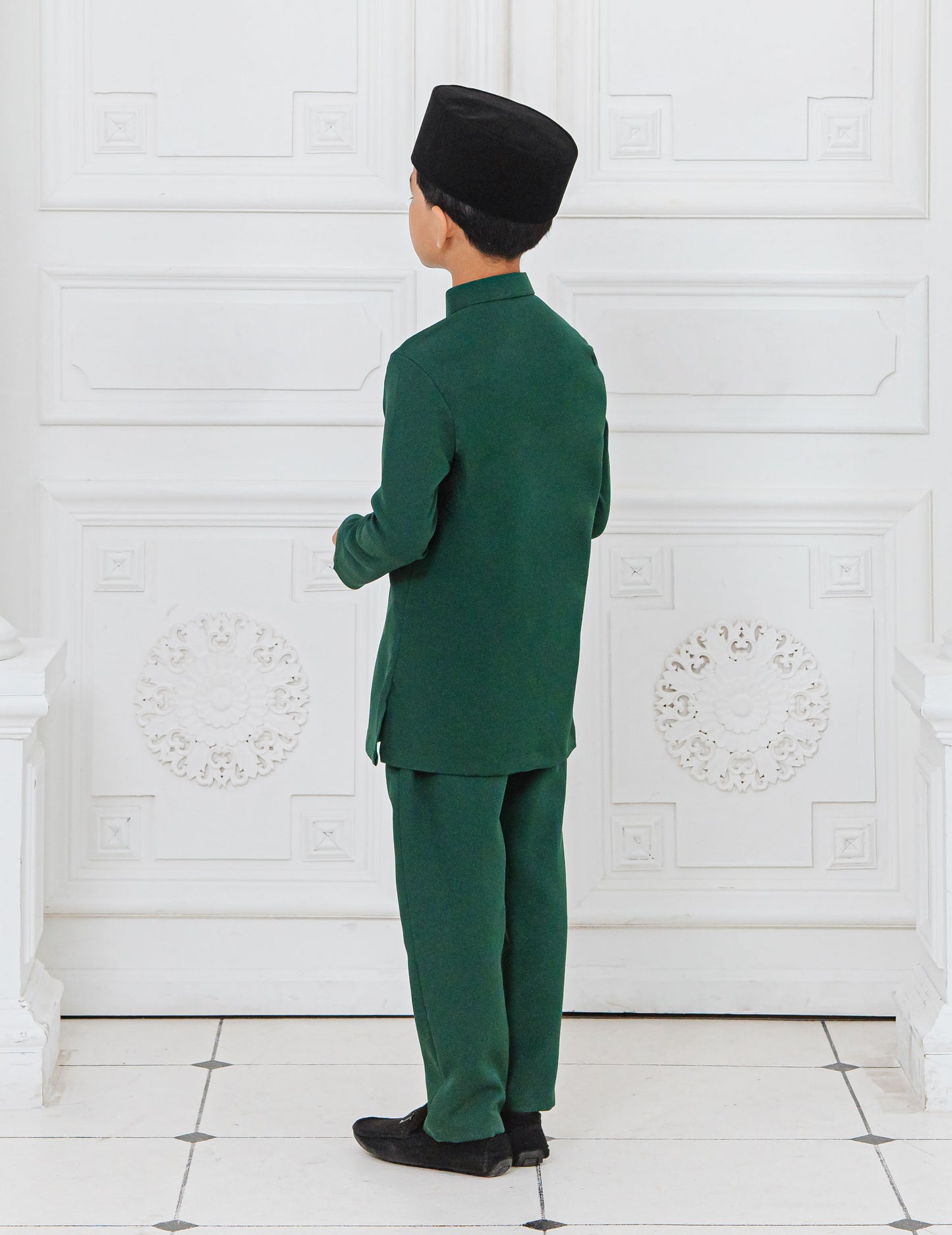 BAJU MELAYU KIDS (EMERALD GREEN)