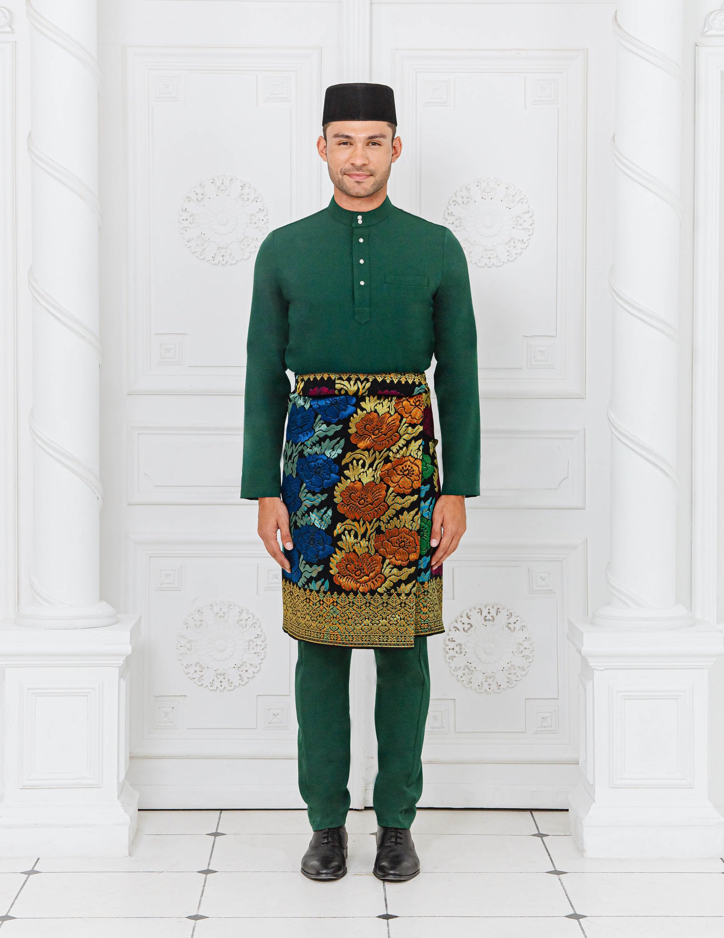 BAJU MELAYU (EMERALD GREEN)