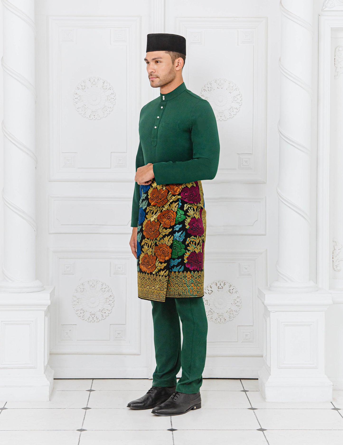 BAJU MELAYU (EMERALD GREEN)
