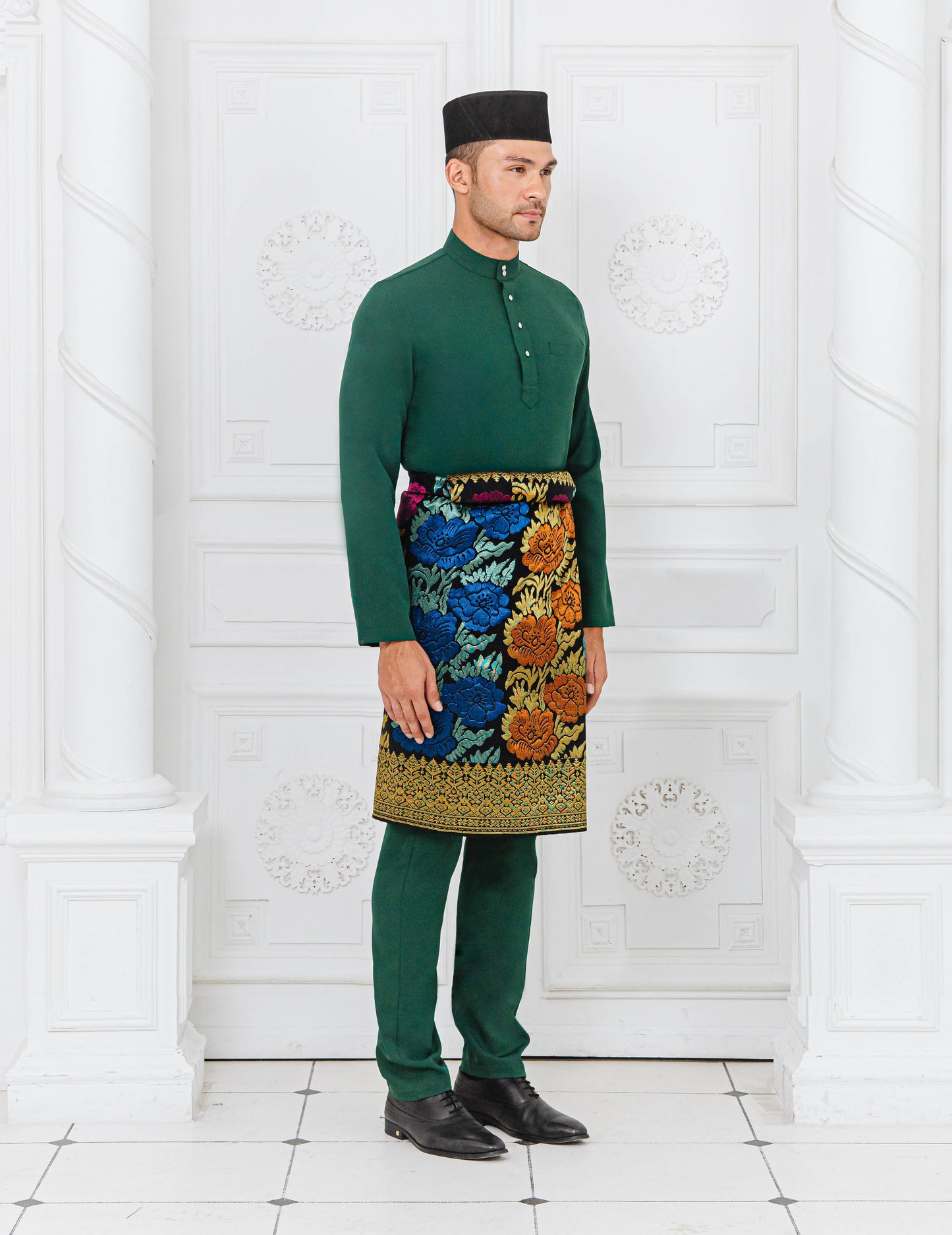 BAJU MELAYU (EMERALD GREEN)