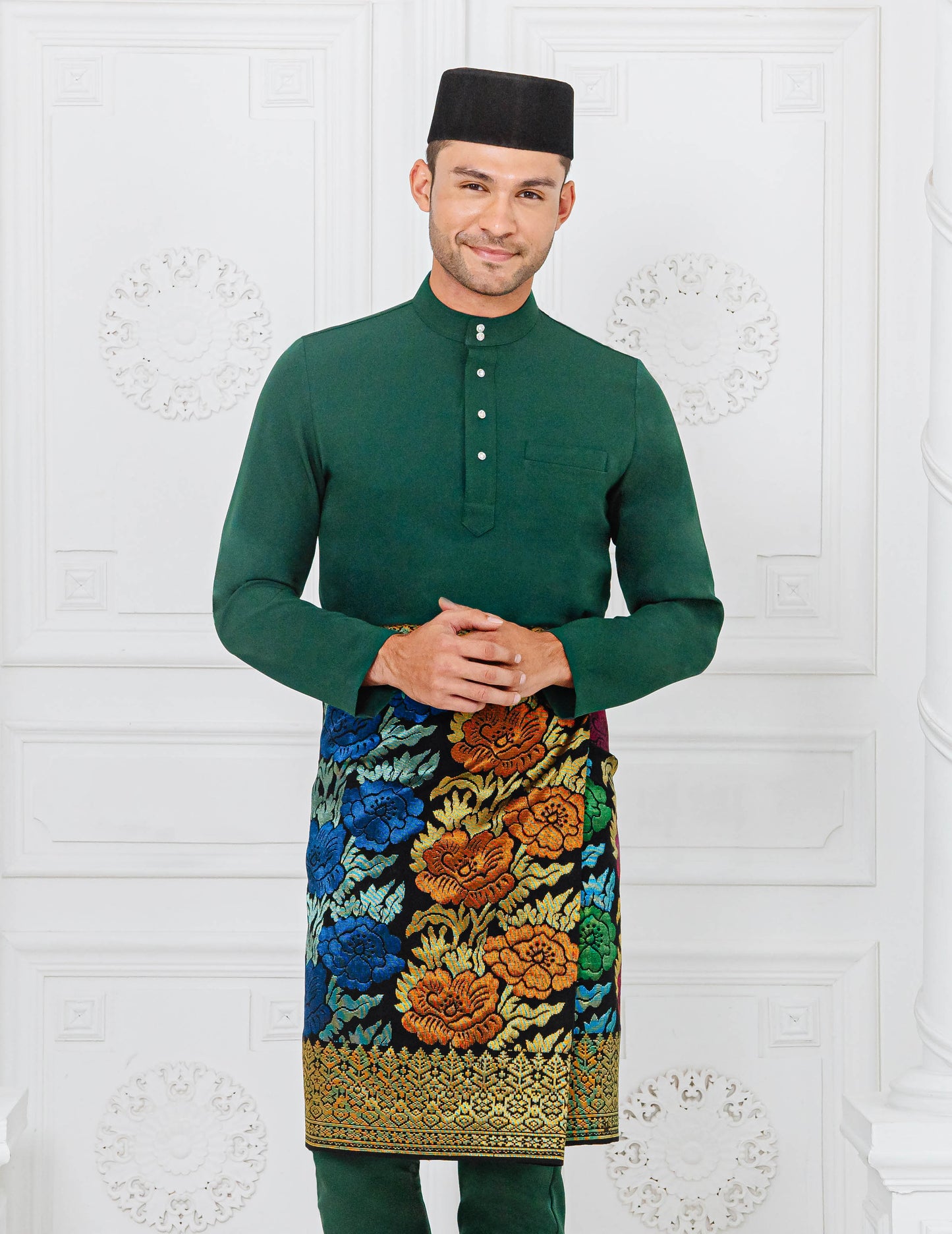 BAJU MELAYU (EMERALD GREEN)