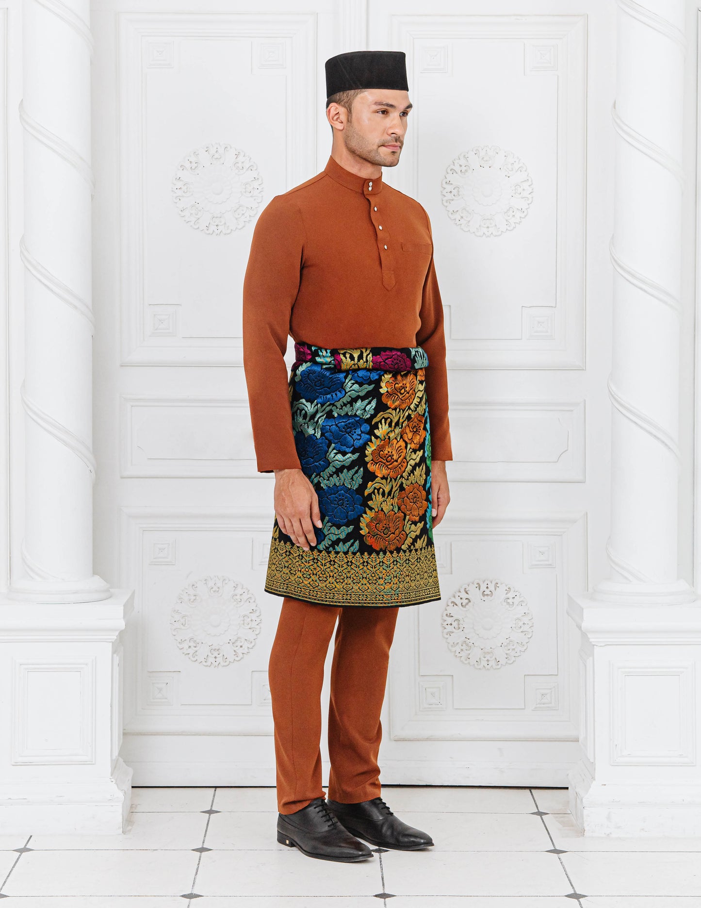 BAJU MELAYU (BROWN)