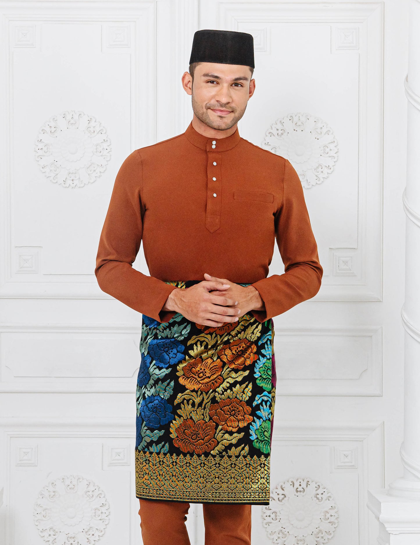 BAJU MELAYU (BROWN)