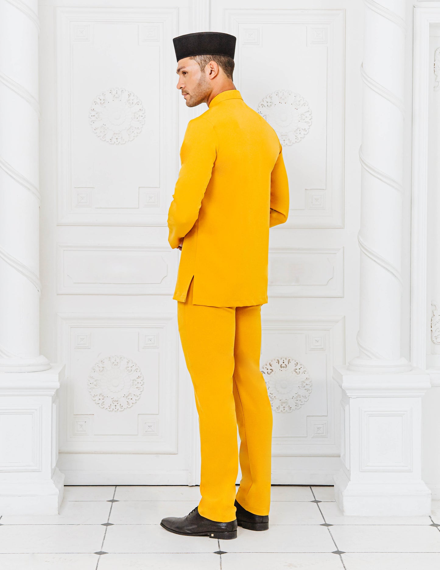 BAJU MELAYU (MUSTARD)