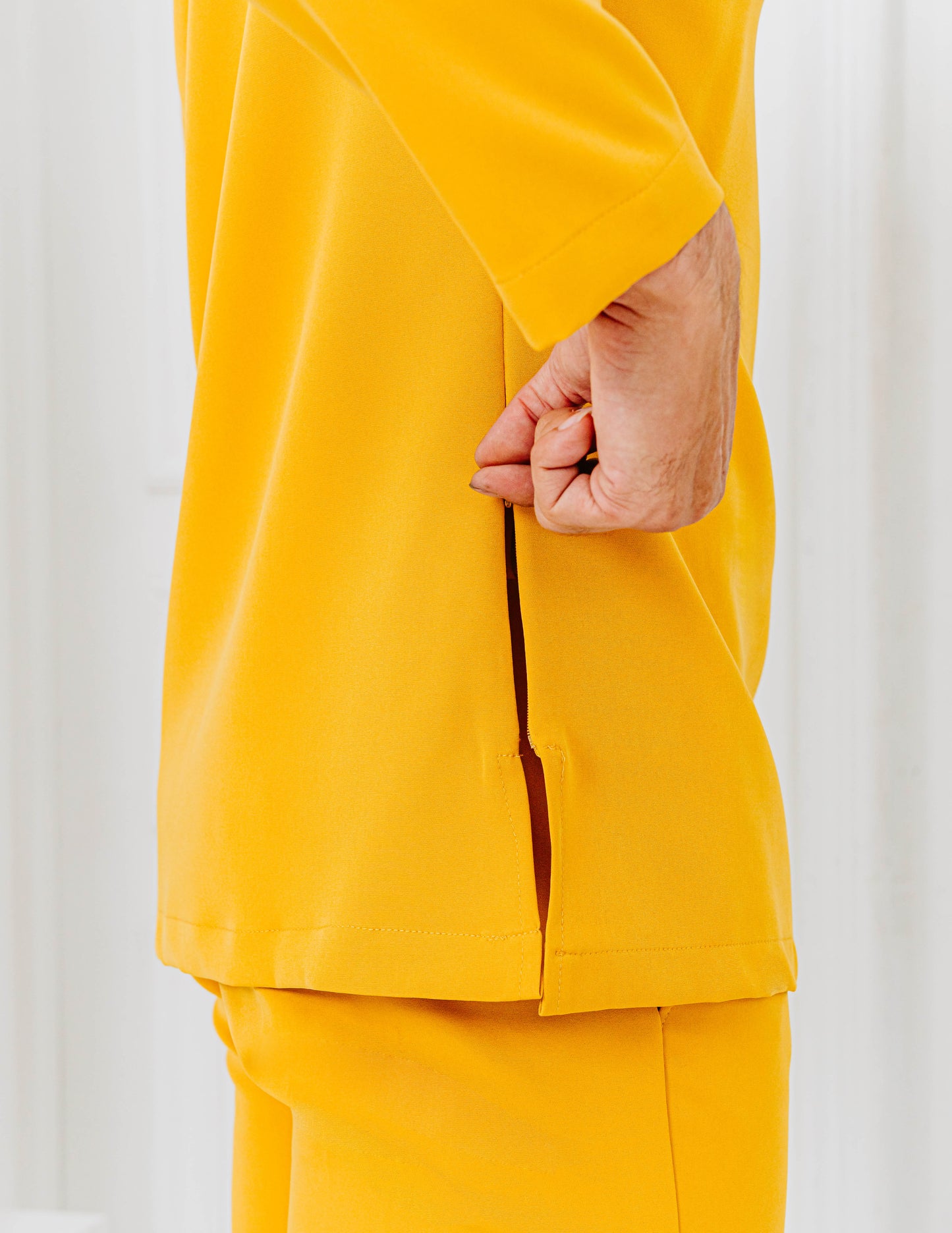 BAJU MELAYU (MUSTARD)