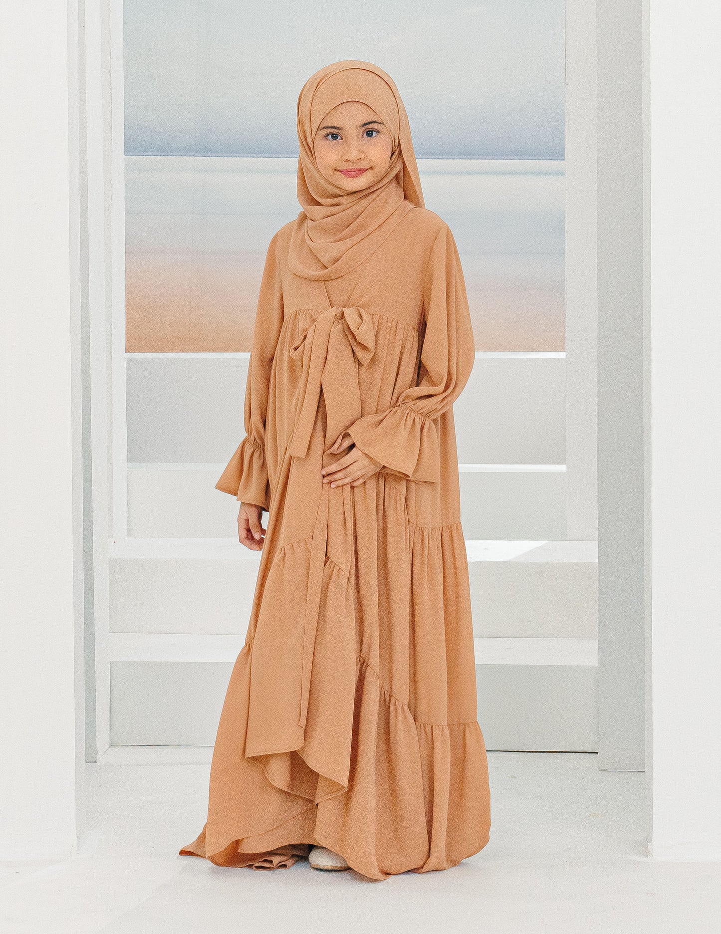 SAFAA ABAYA (BROWN)