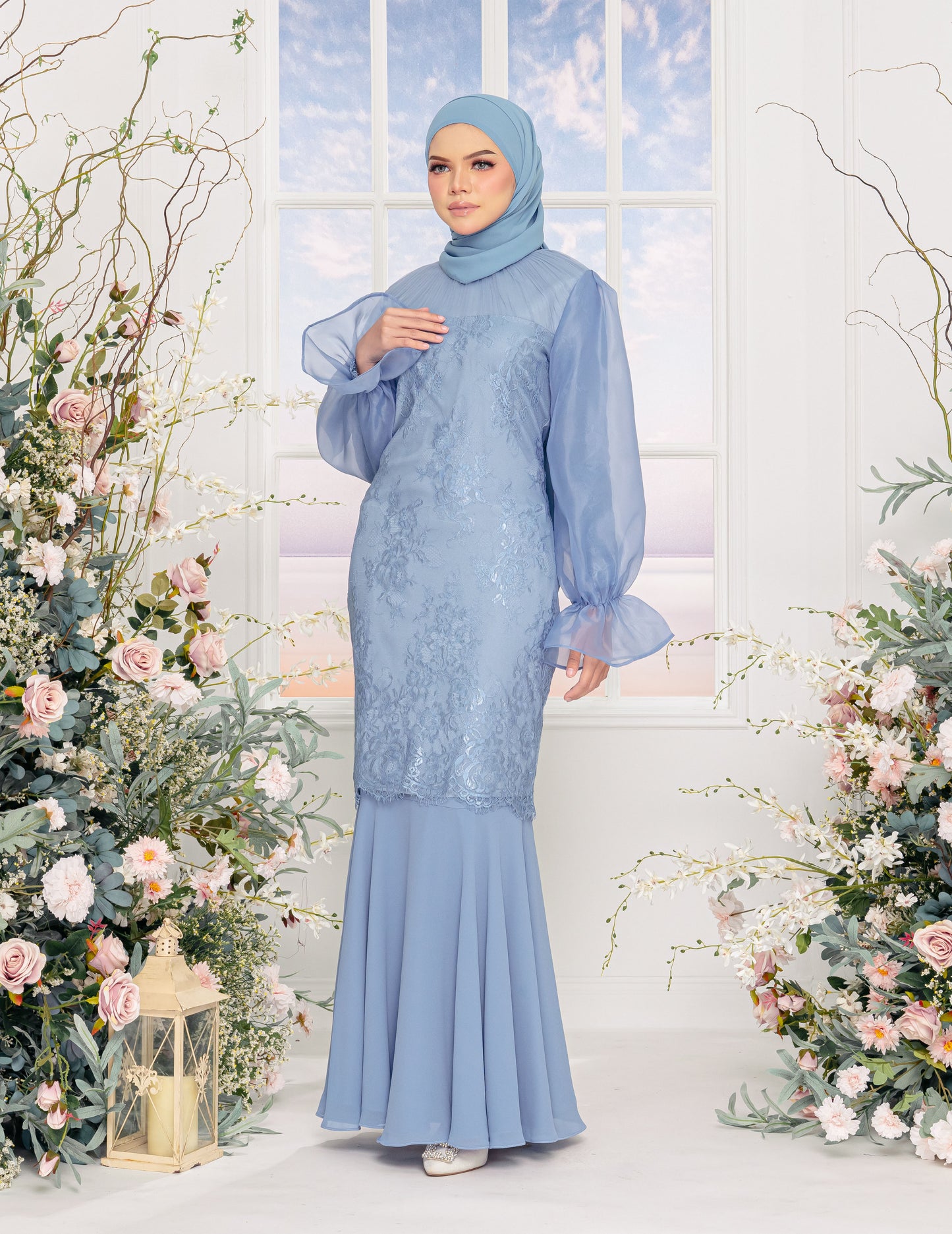 FIDELYA KURUNG (MISTY BLUE)