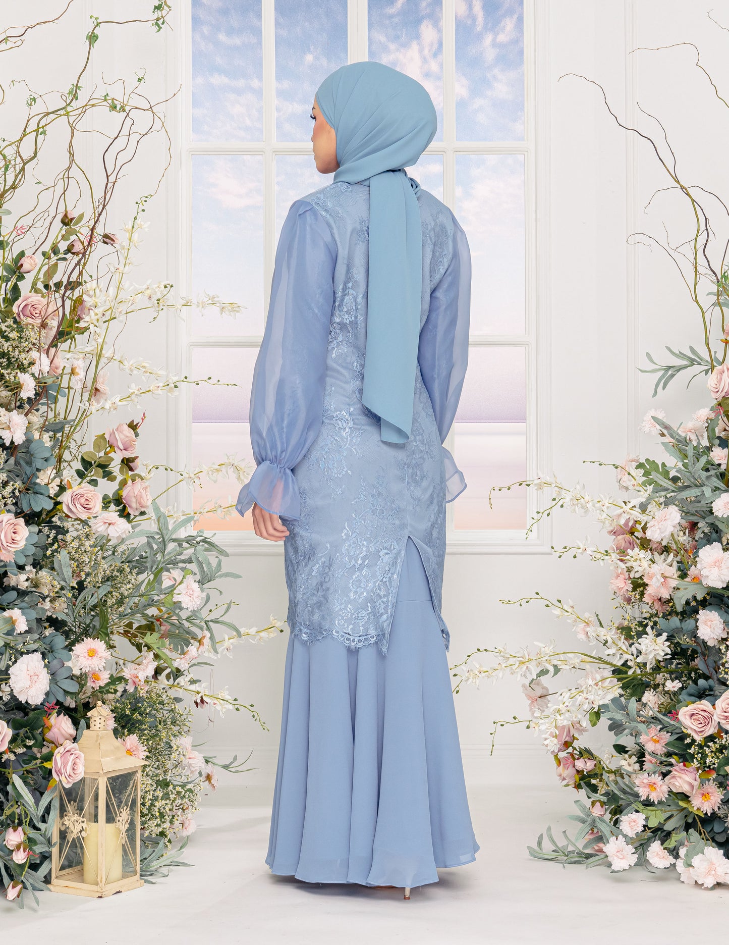 FIDELYA KURUNG (MISTY BLUE)