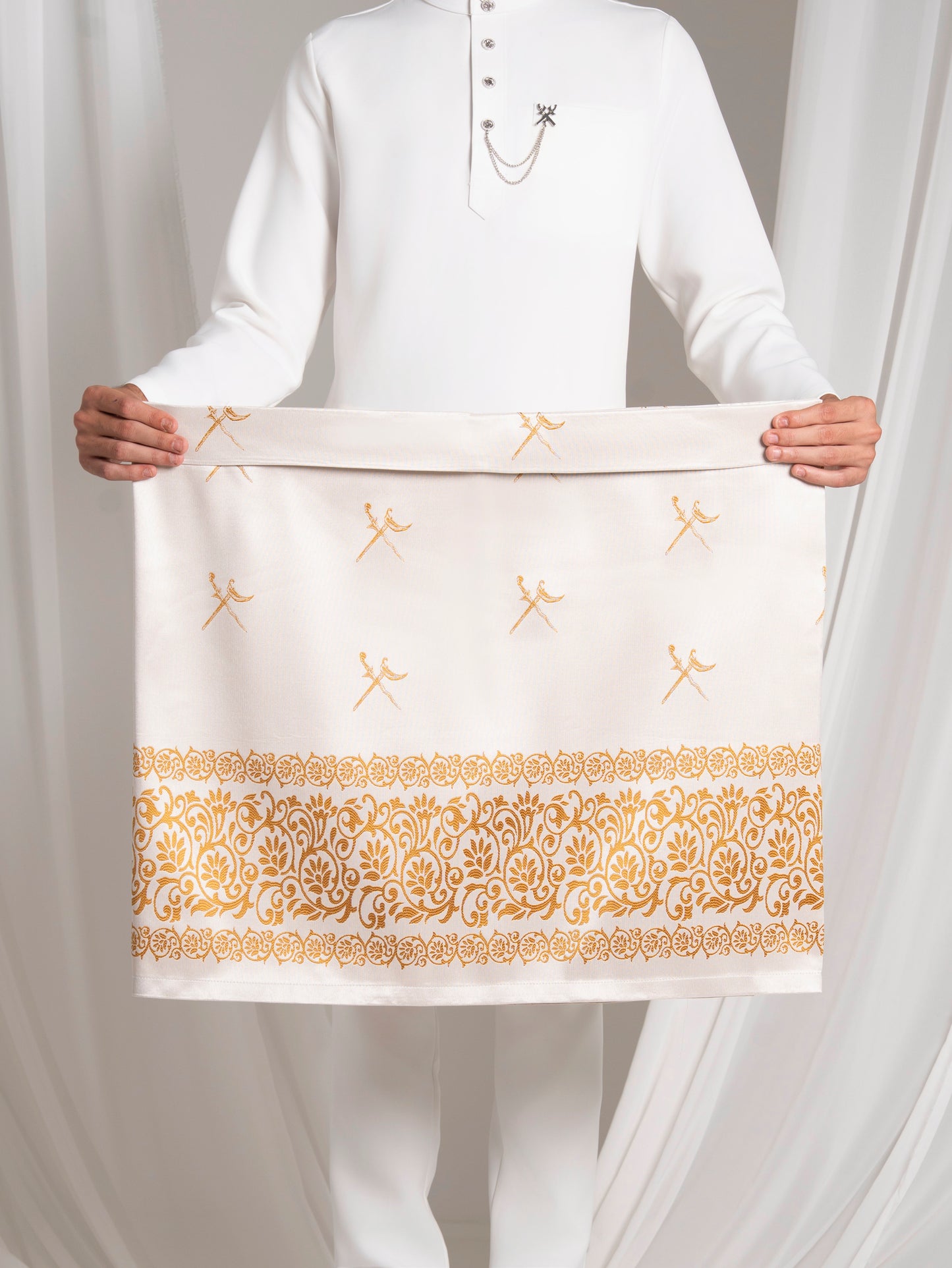 SAMPING LAKSAMANA (WHITE GOLD)