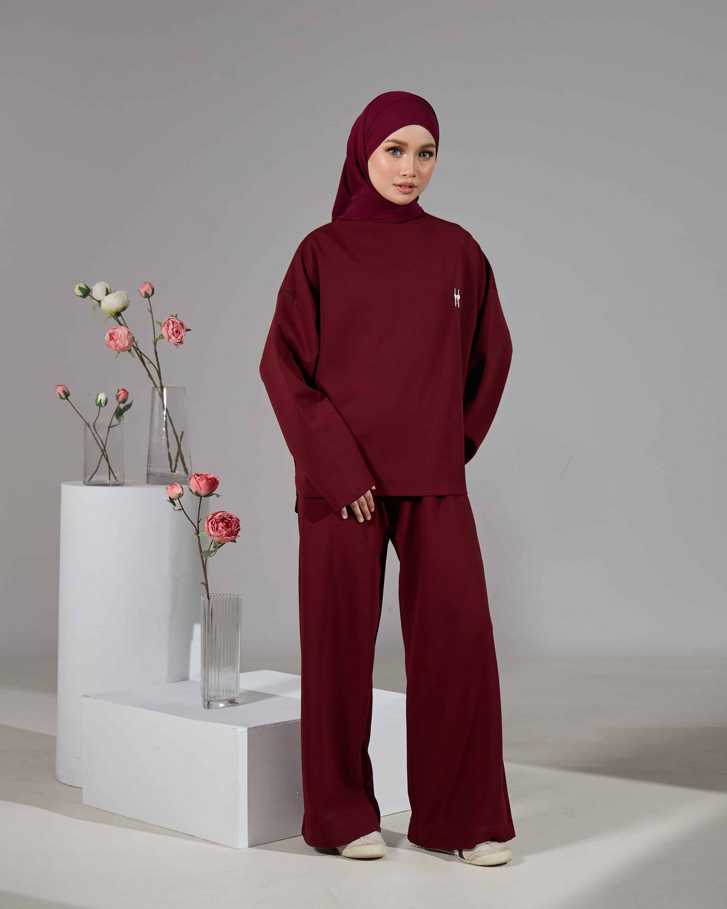 DAZY JUMPER (BURGUNDY)
