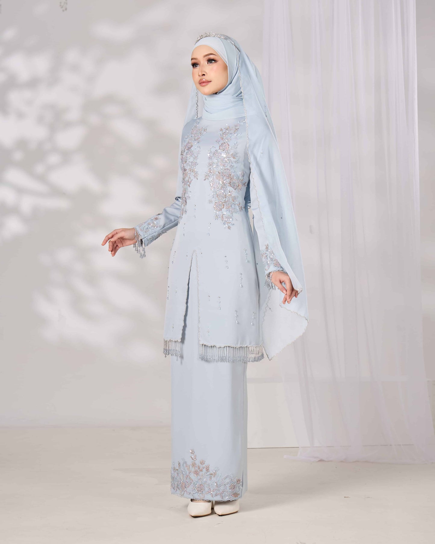 MAHIRA KURUNG (POWDER BLUE)