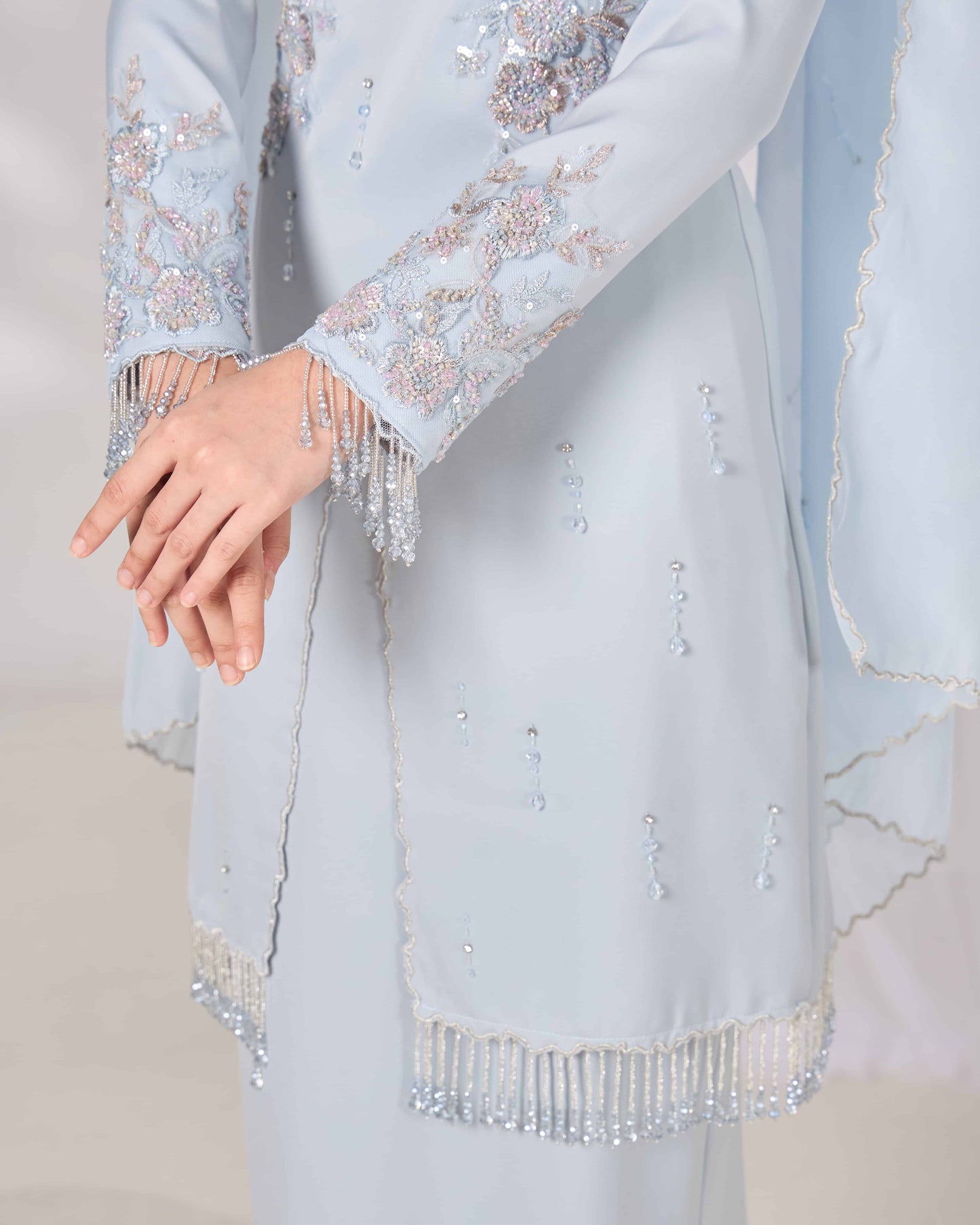 MAHIRA KURUNG (POWDER BLUE)