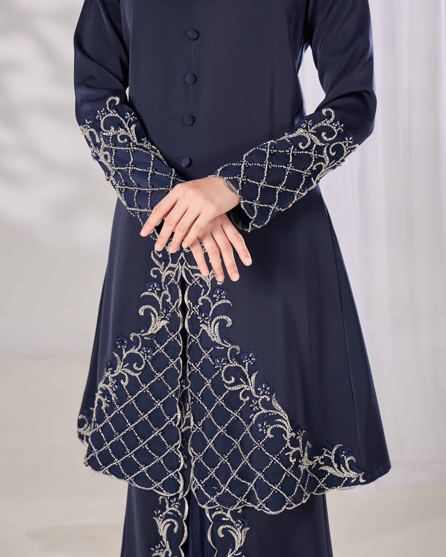 CEMPAKA KURUNG (NAVY BLUE)